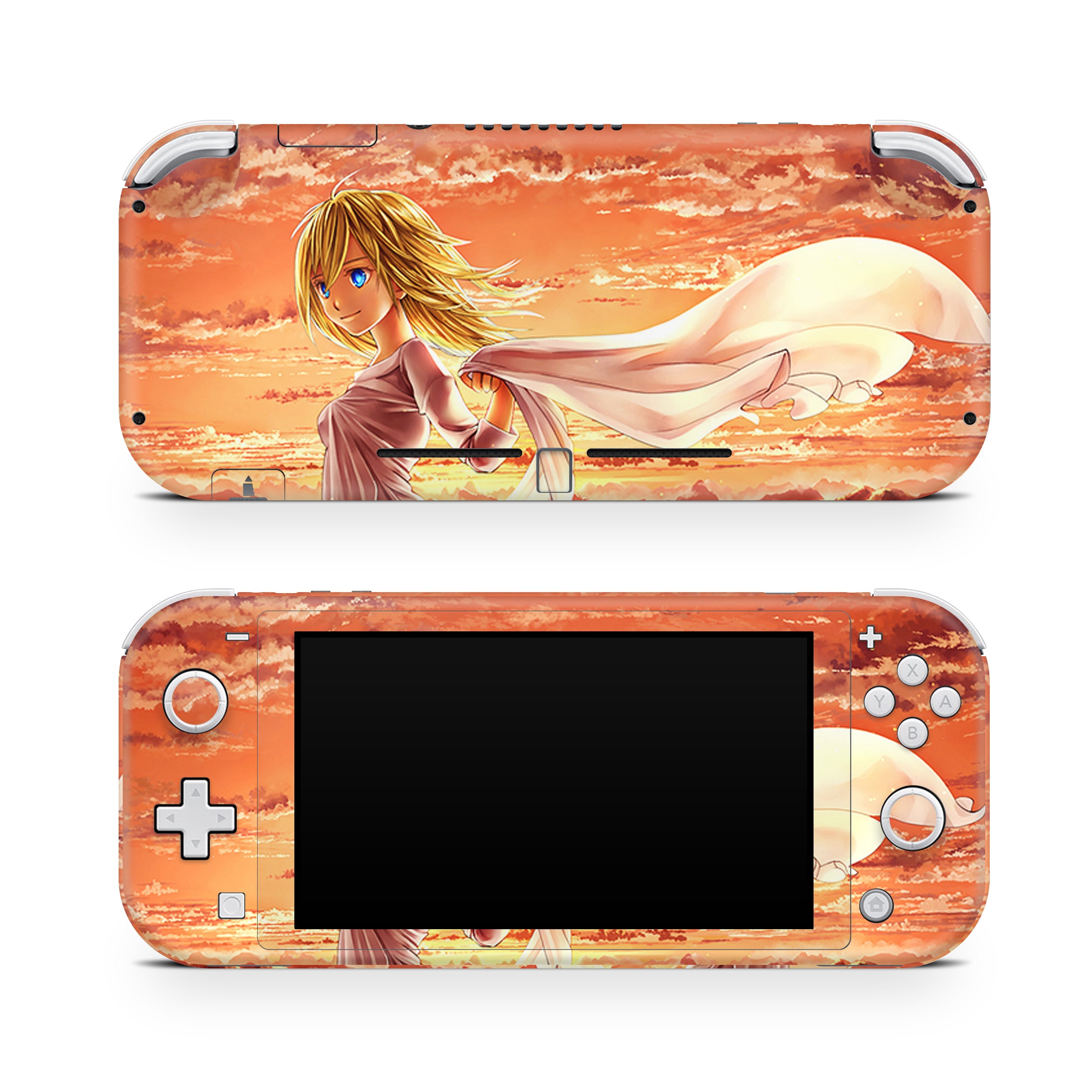 Royal Dawn v3 Nintendo Switch Lite Skin - Anime-inspired design