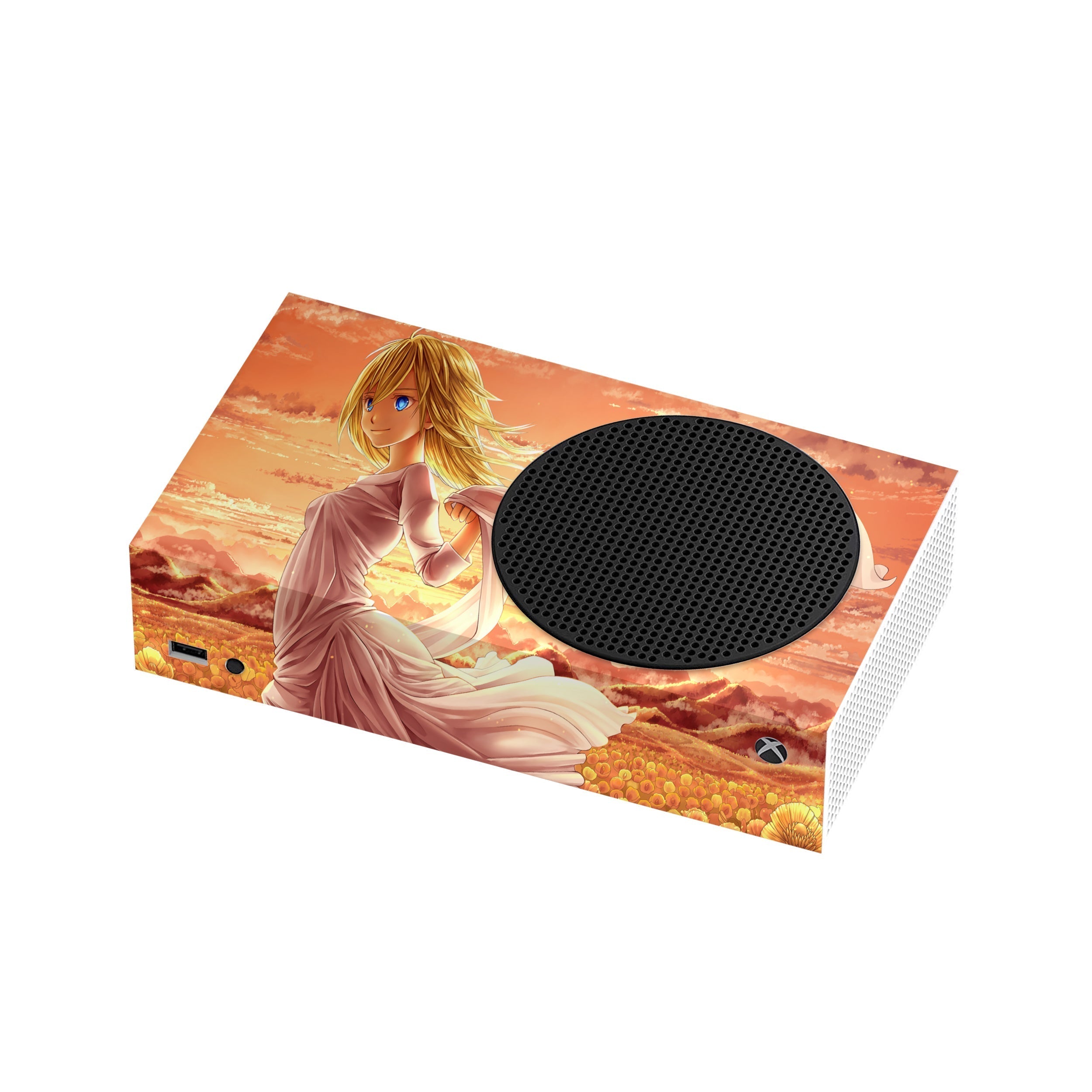 Royal Dawn v3 Xbox Series S Skin - Anime-inspired design