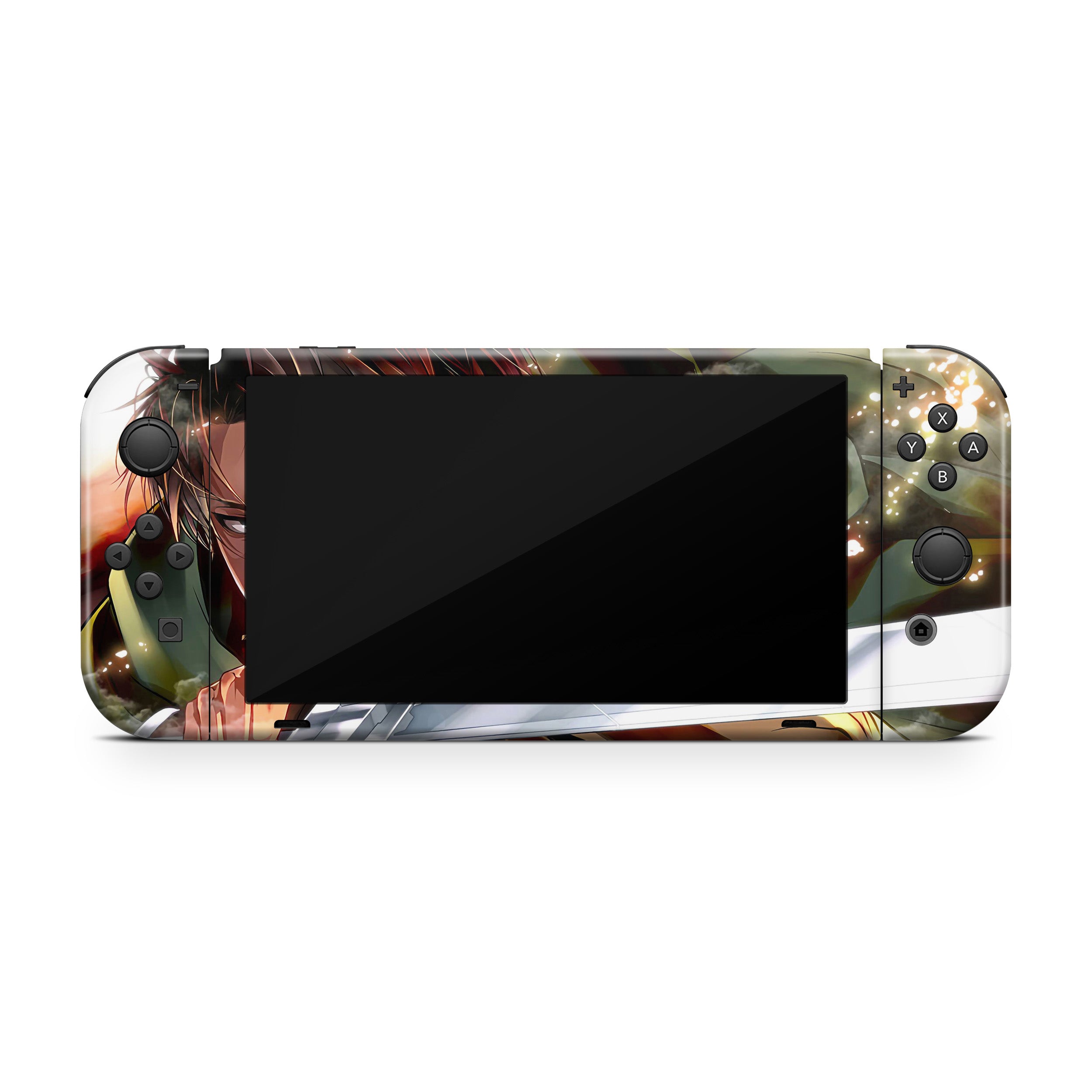 Abyss Striker v1 Nintendo Switch OLED Skin - Anime-inspired design