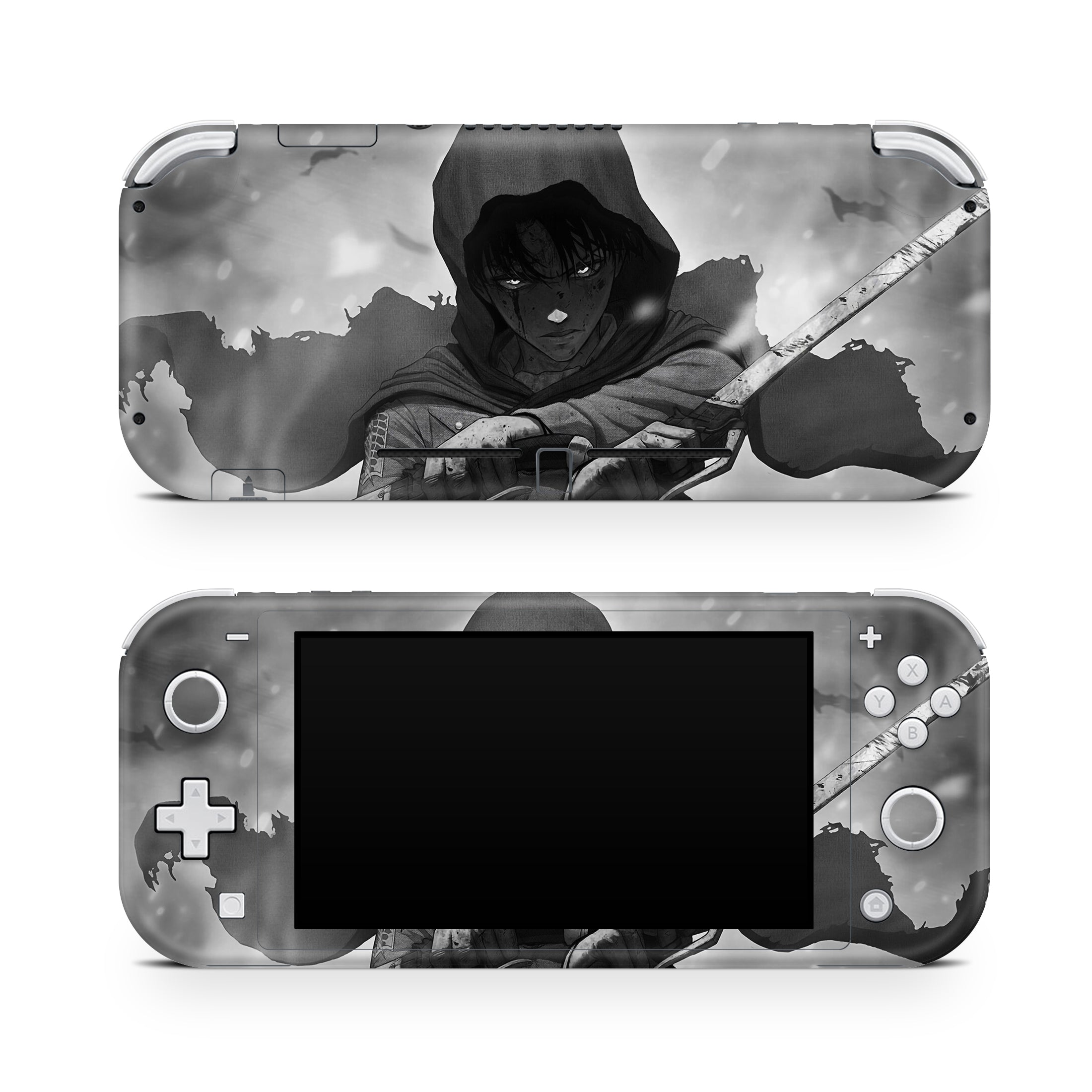 Abyss Striker v2 Nintendo Switch Lite Skin - Anime-inspired design