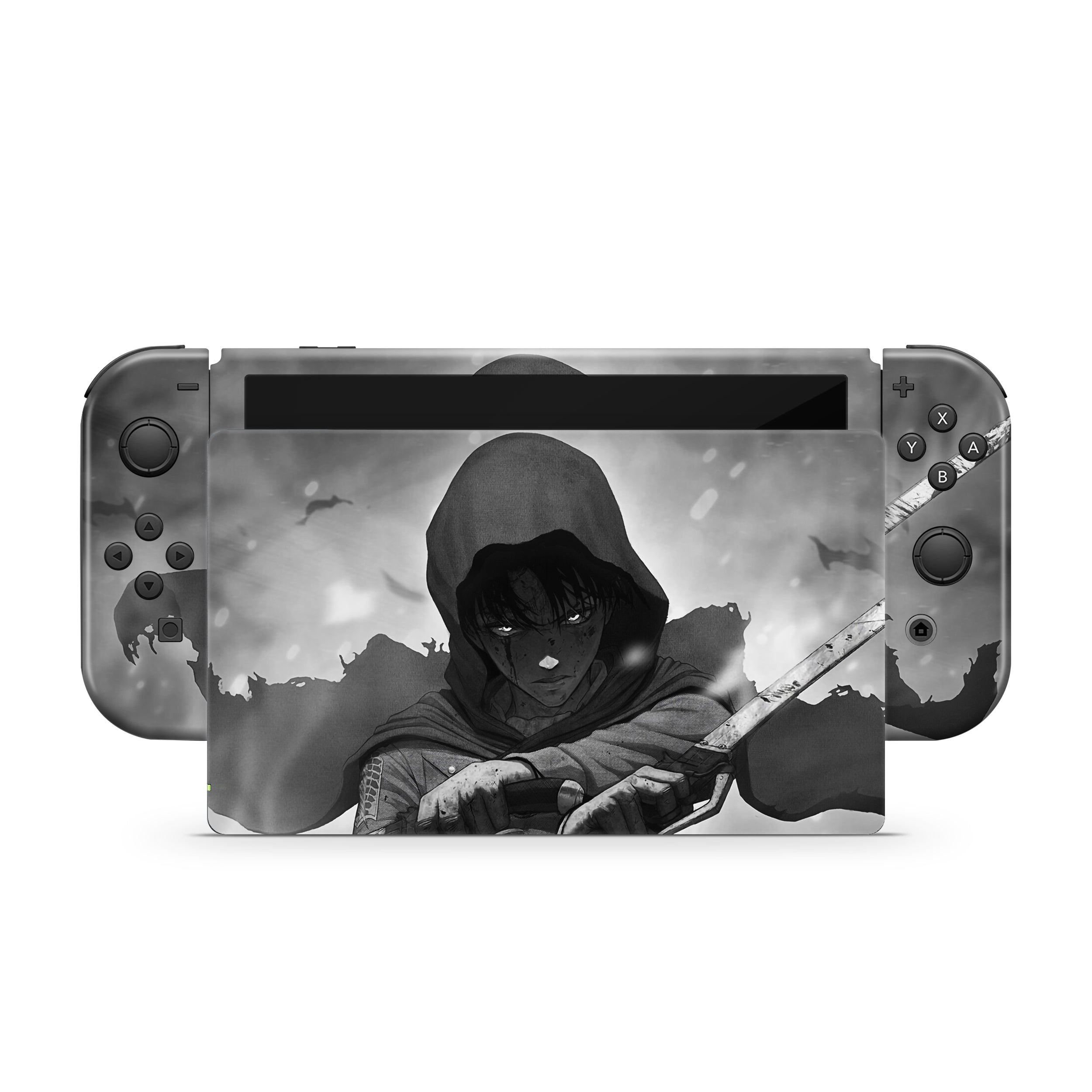 Abyss Striker v2 Nintendo Switch OLED Skin - Anime-inspired design