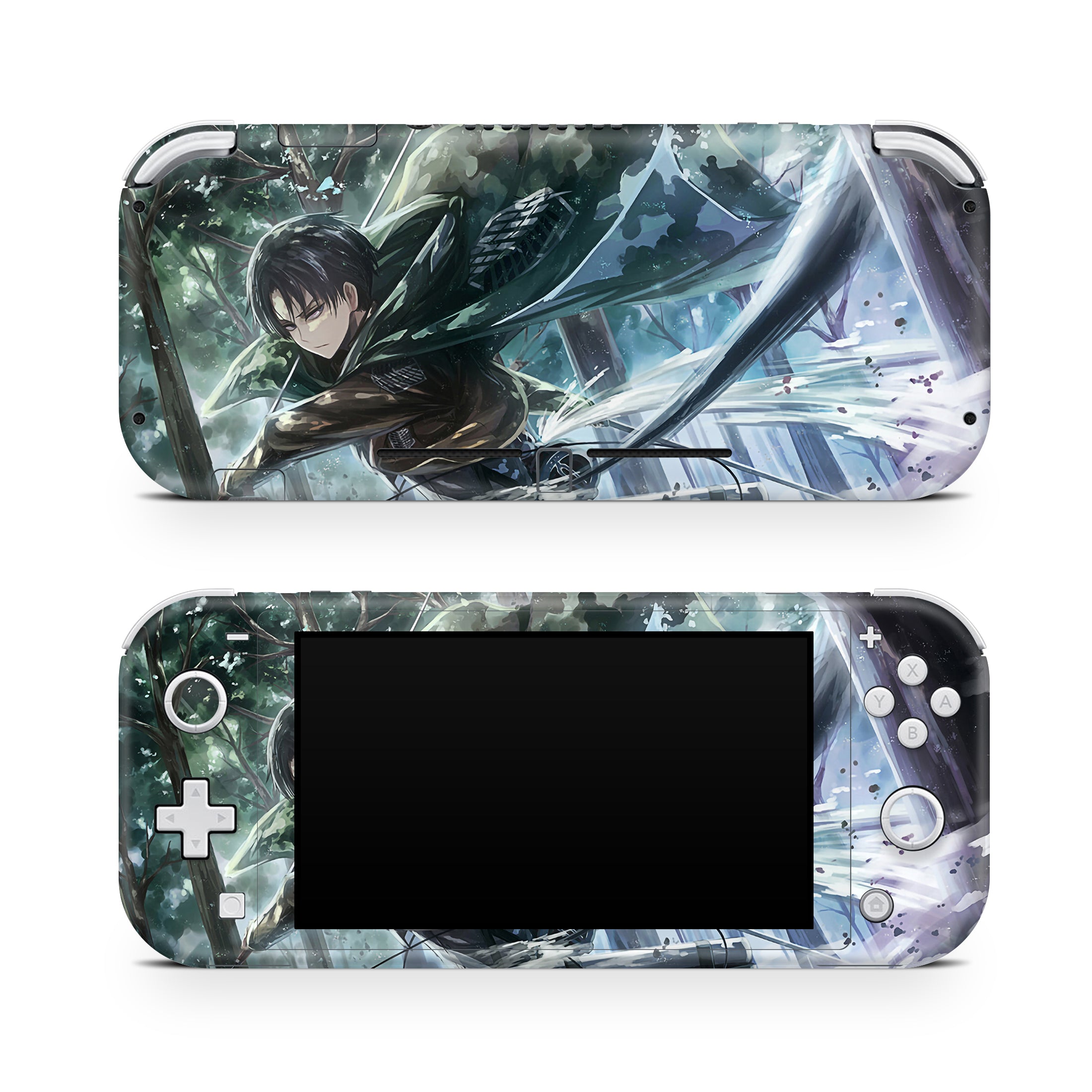 Abyss Striker v3 Nintendo Switch Lite Skin - Anime-inspired design