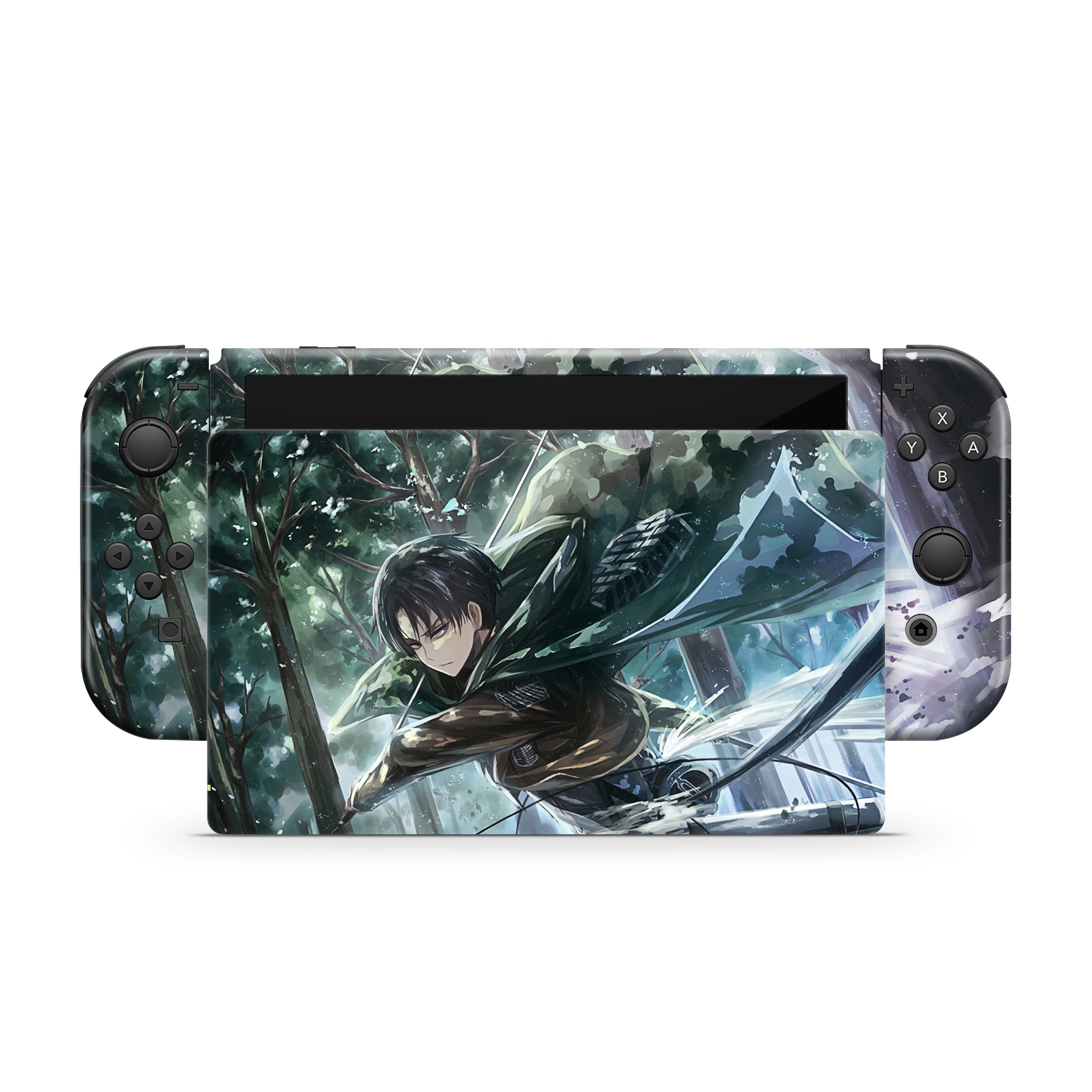 Abyss Striker v3 Nintendo Switch OLED Skin - Anime-inspired design