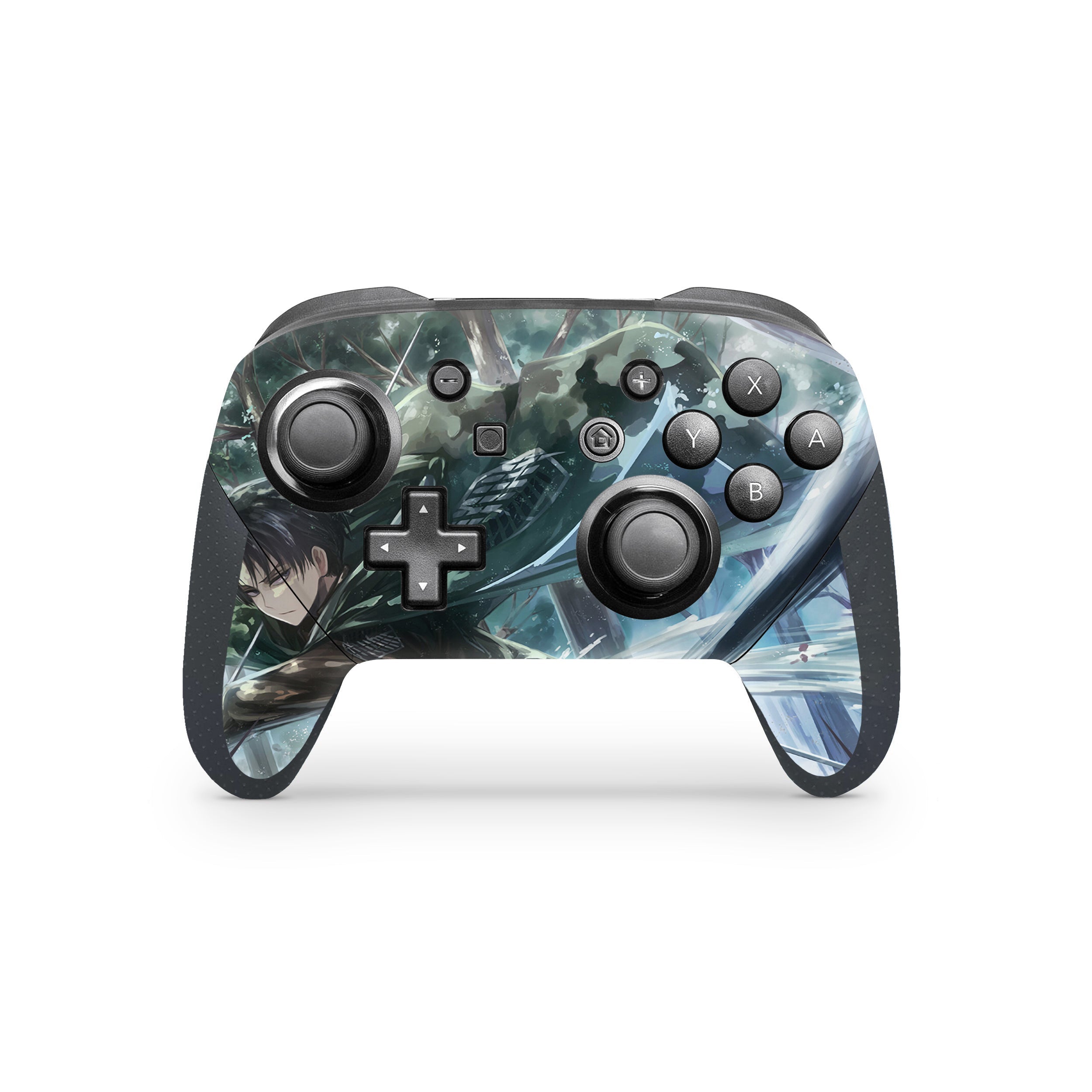 Abyss Striker v3 Nintendo Switch Pro Controller Skin - Anime-inspired design