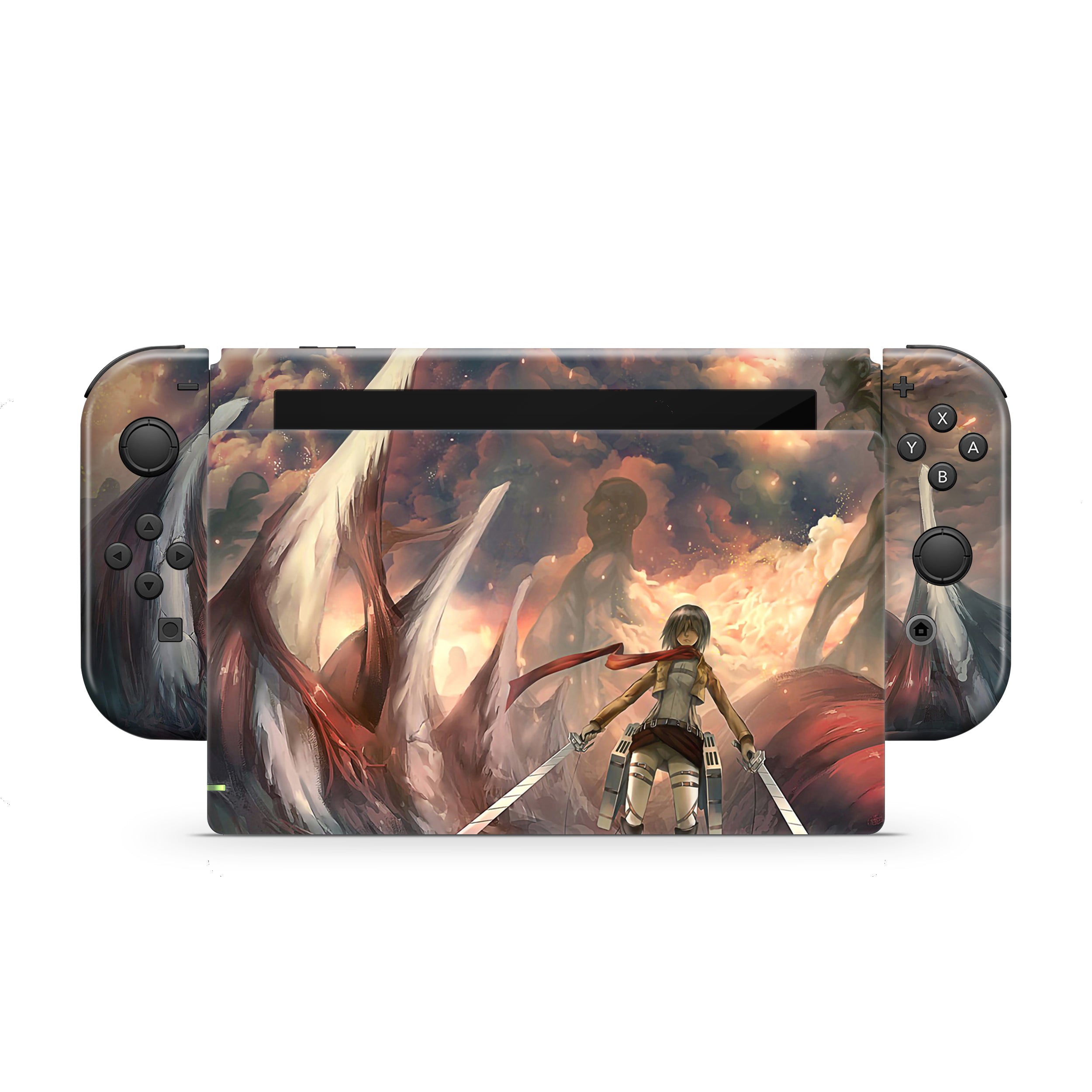 Blade of Honor v1 Nintendo Switch Skin - Anime-inspired design
