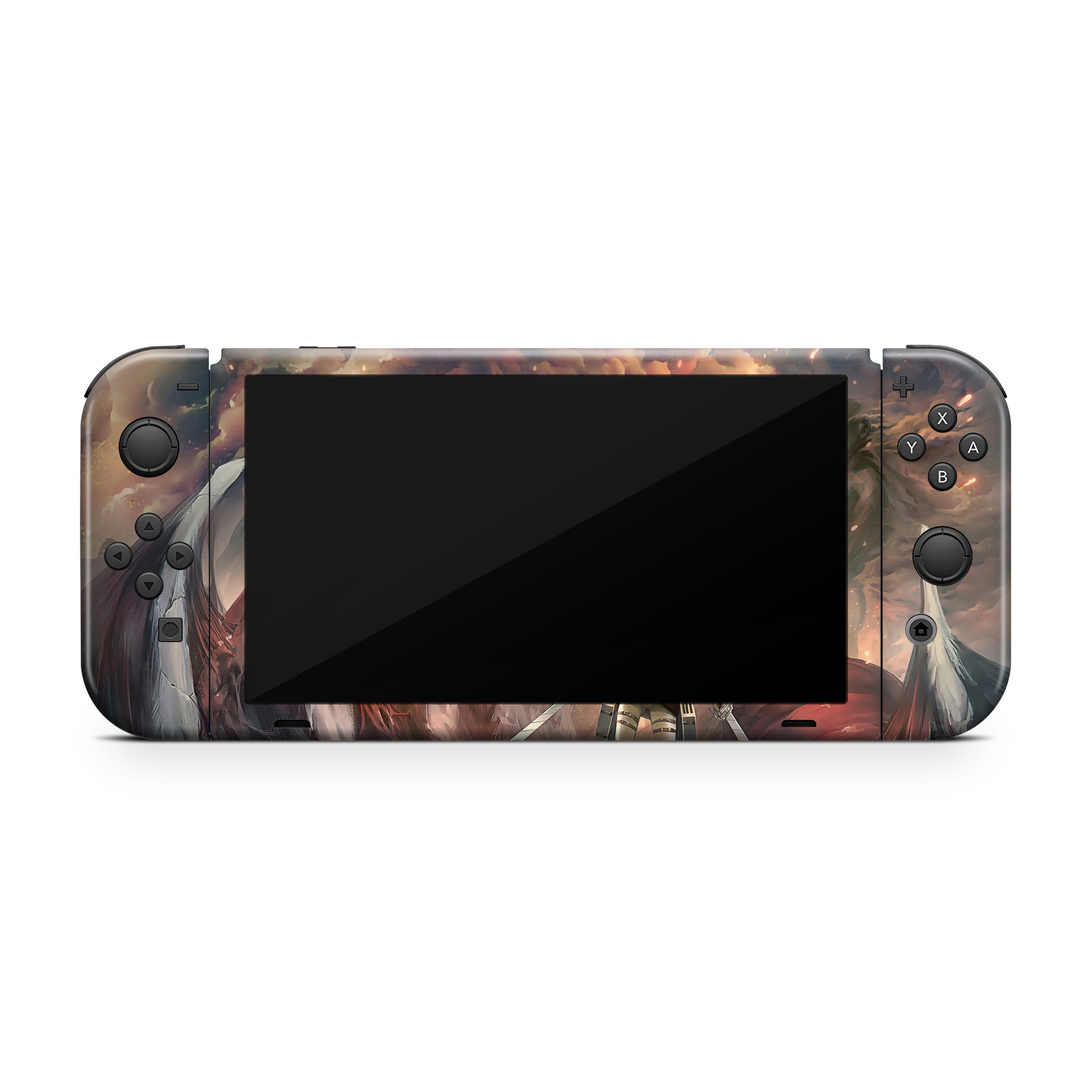 Blade of Honor v1 Nintendo Switch OLED Skin - Anime-inspired design
