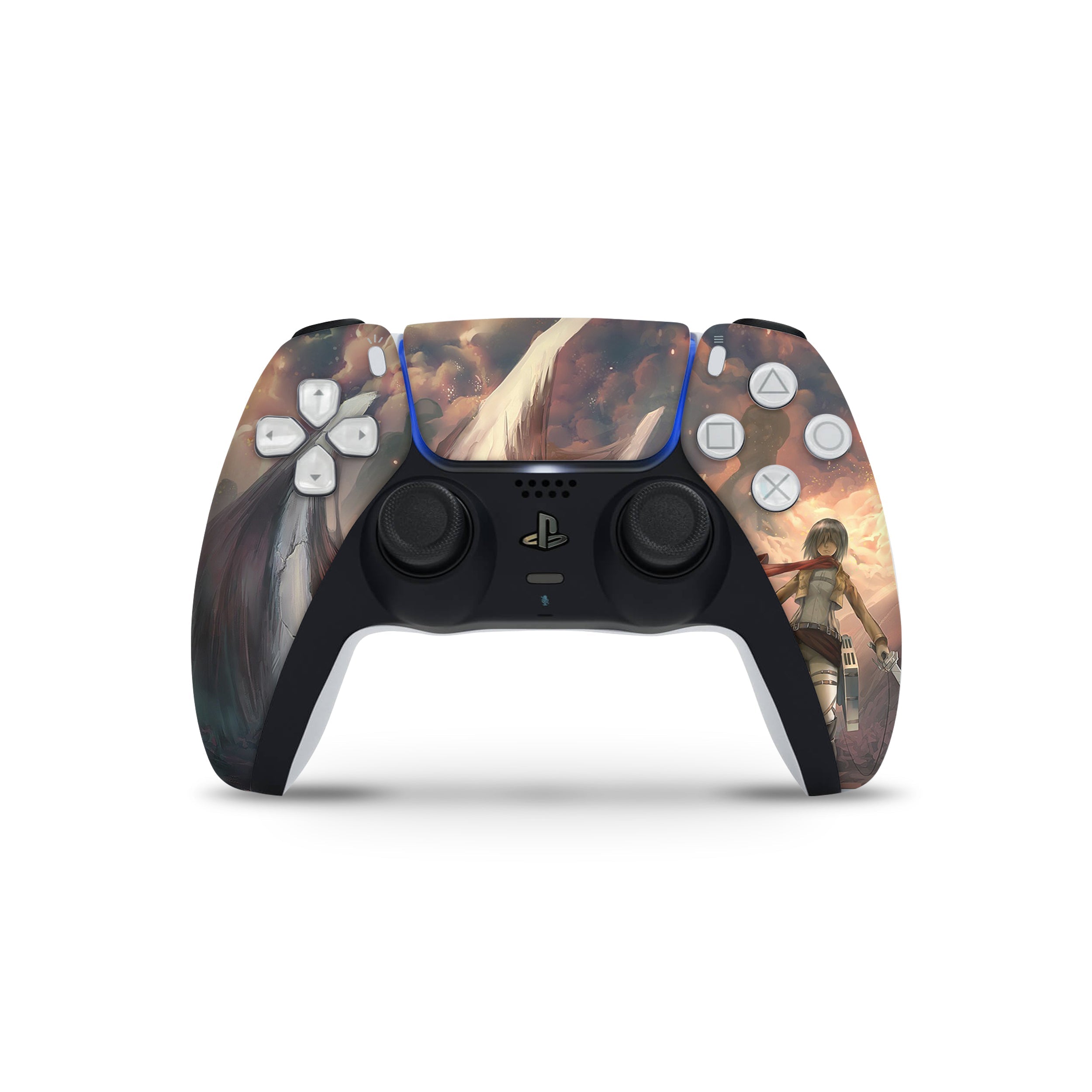 Blade of Honor v1 PS5 Controller Skin - Anime-inspired design