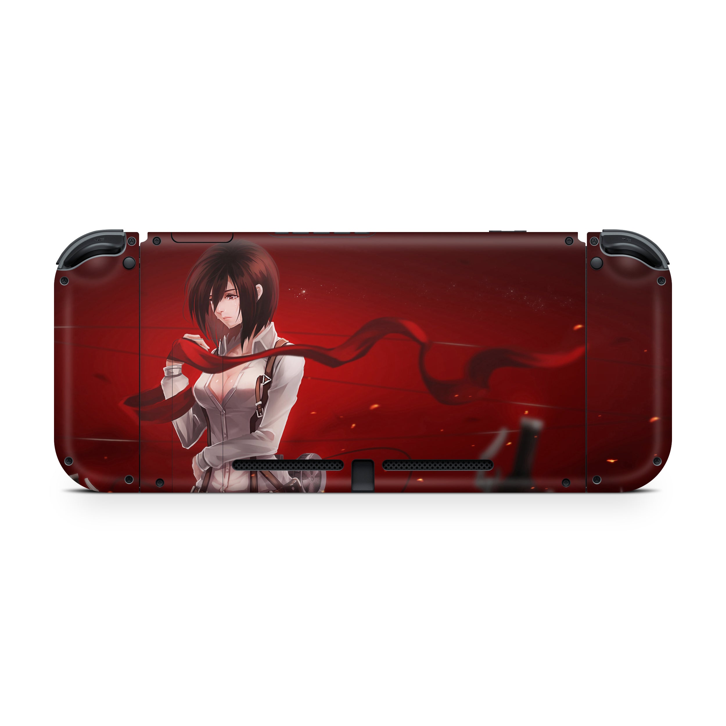Blade of Honor v2 Nintendo Switch OLED Skin - Anime-inspired design