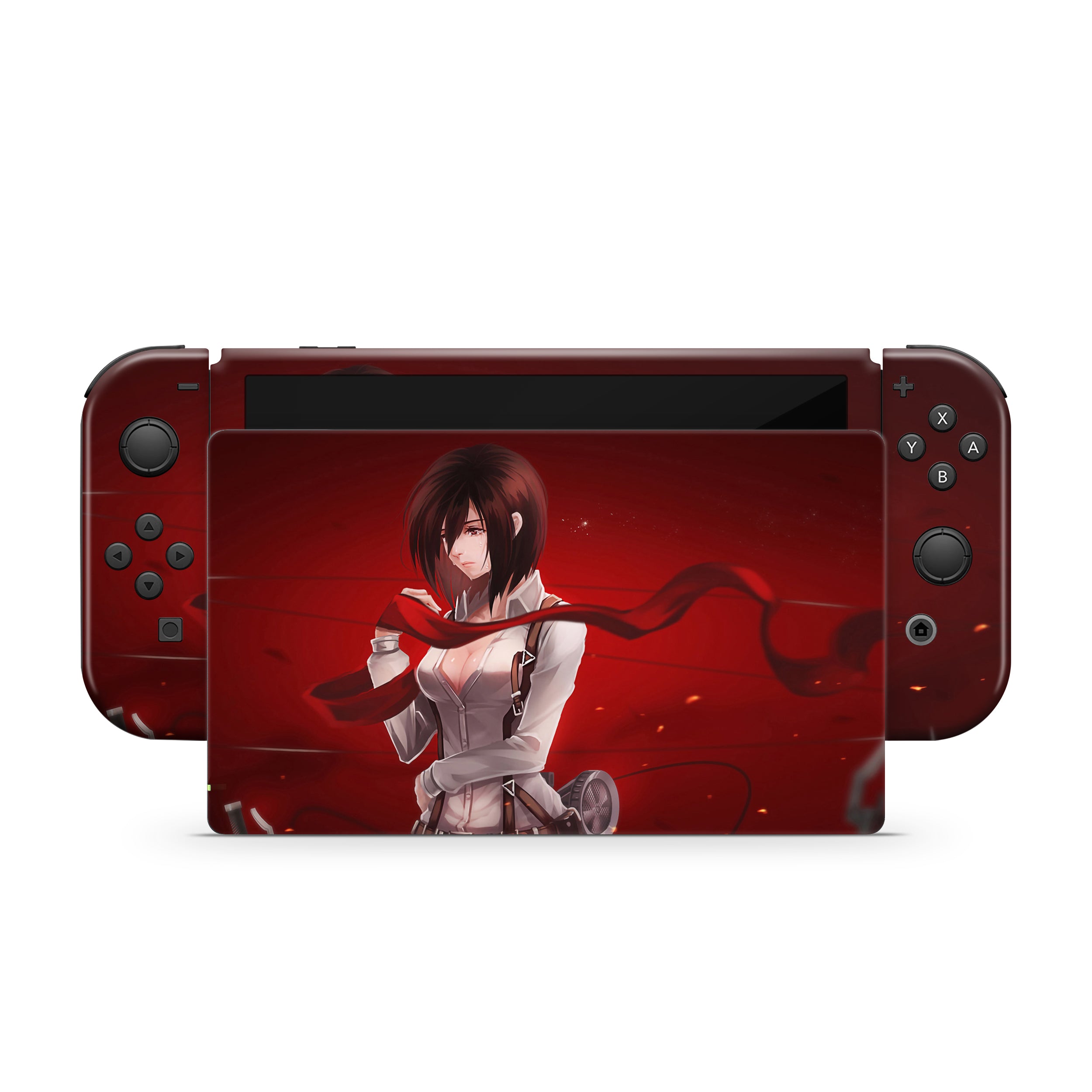 Blade of Honor v2 Nintendo Switch OLED Skin - Anime-inspired design