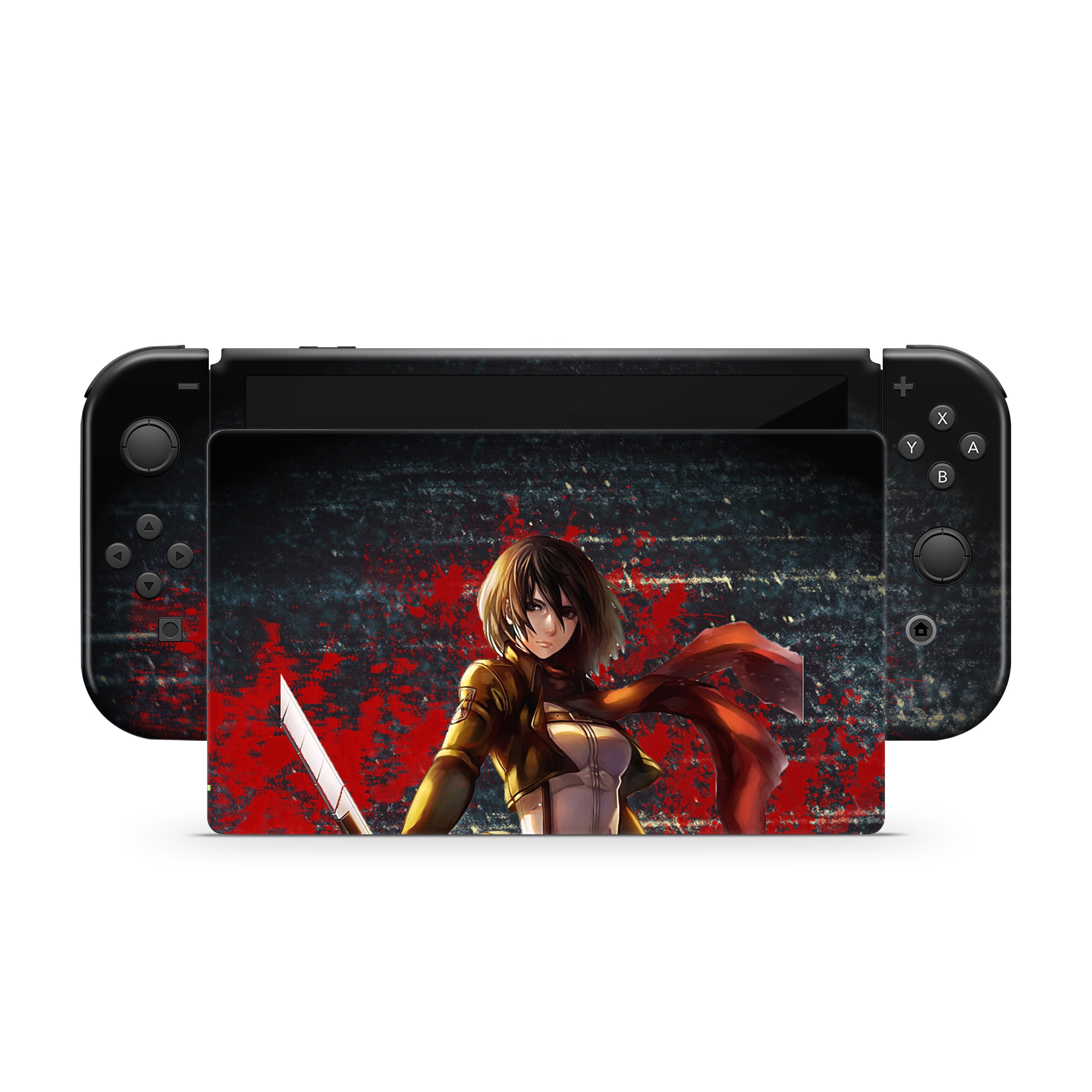 Blade of Honor v3 Nintendo Switch OLED Skin - Anime-inspired design
