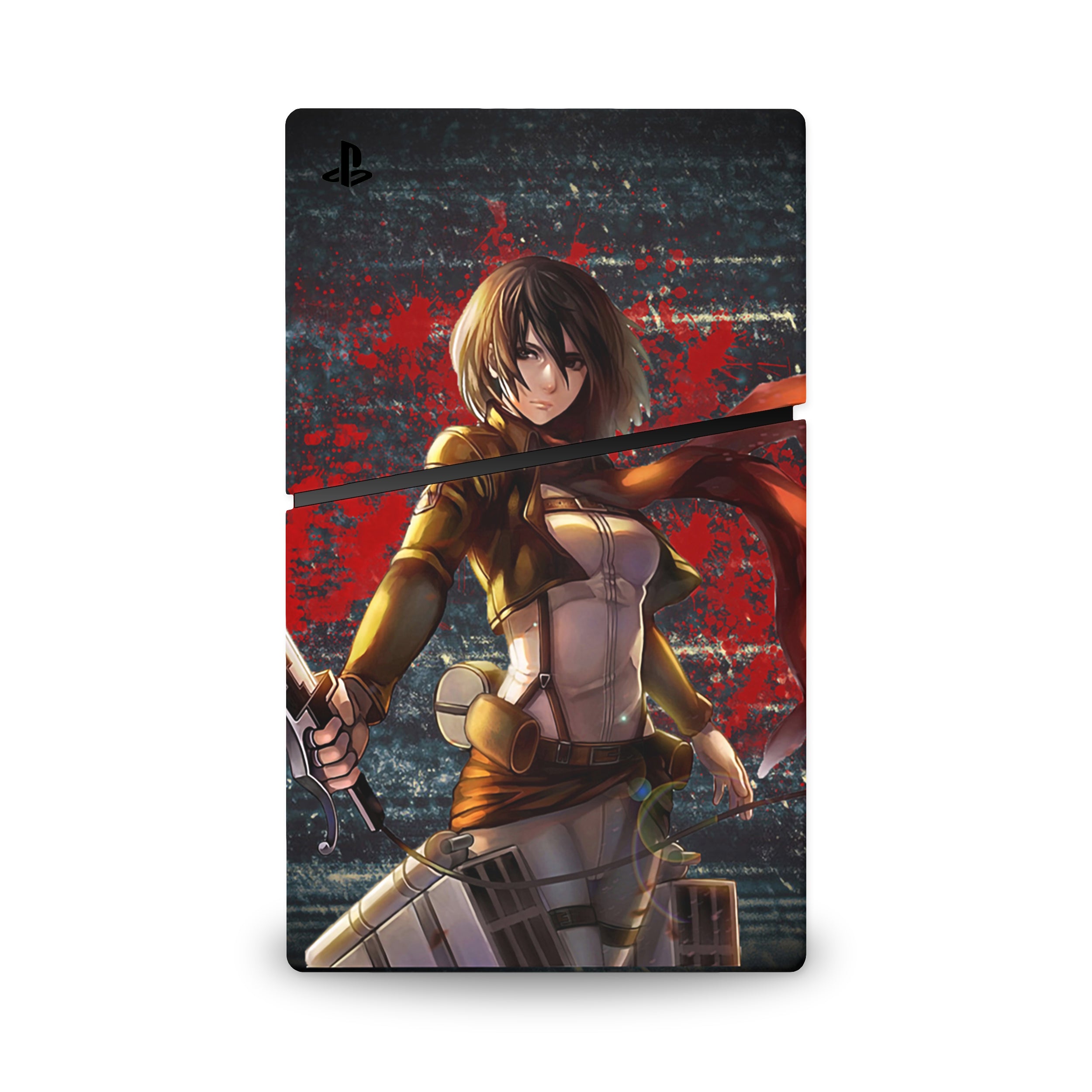 Blade of Honor v3 PS5 Slim Digital Skin - Anime-inspired design