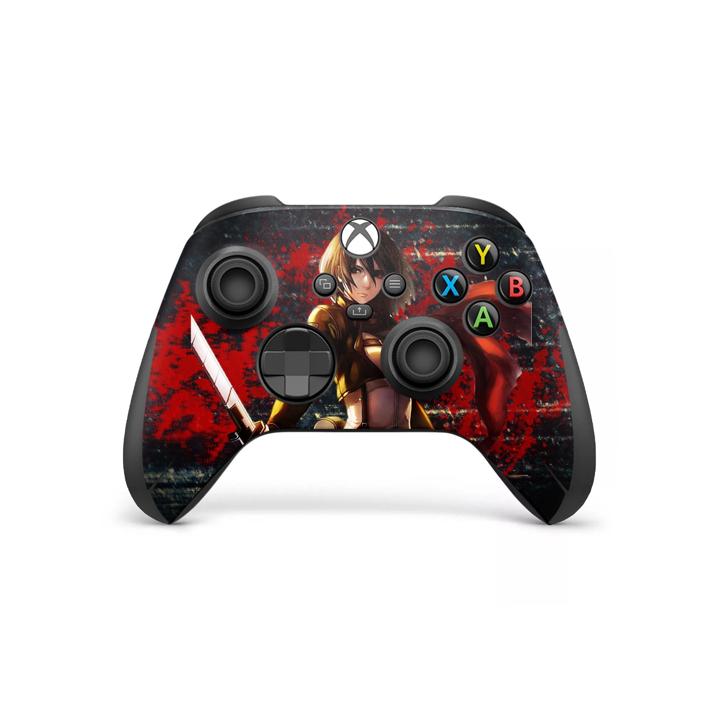 Blade of Honor v3 Xbox Series Controller Skin - Anime-inspired design