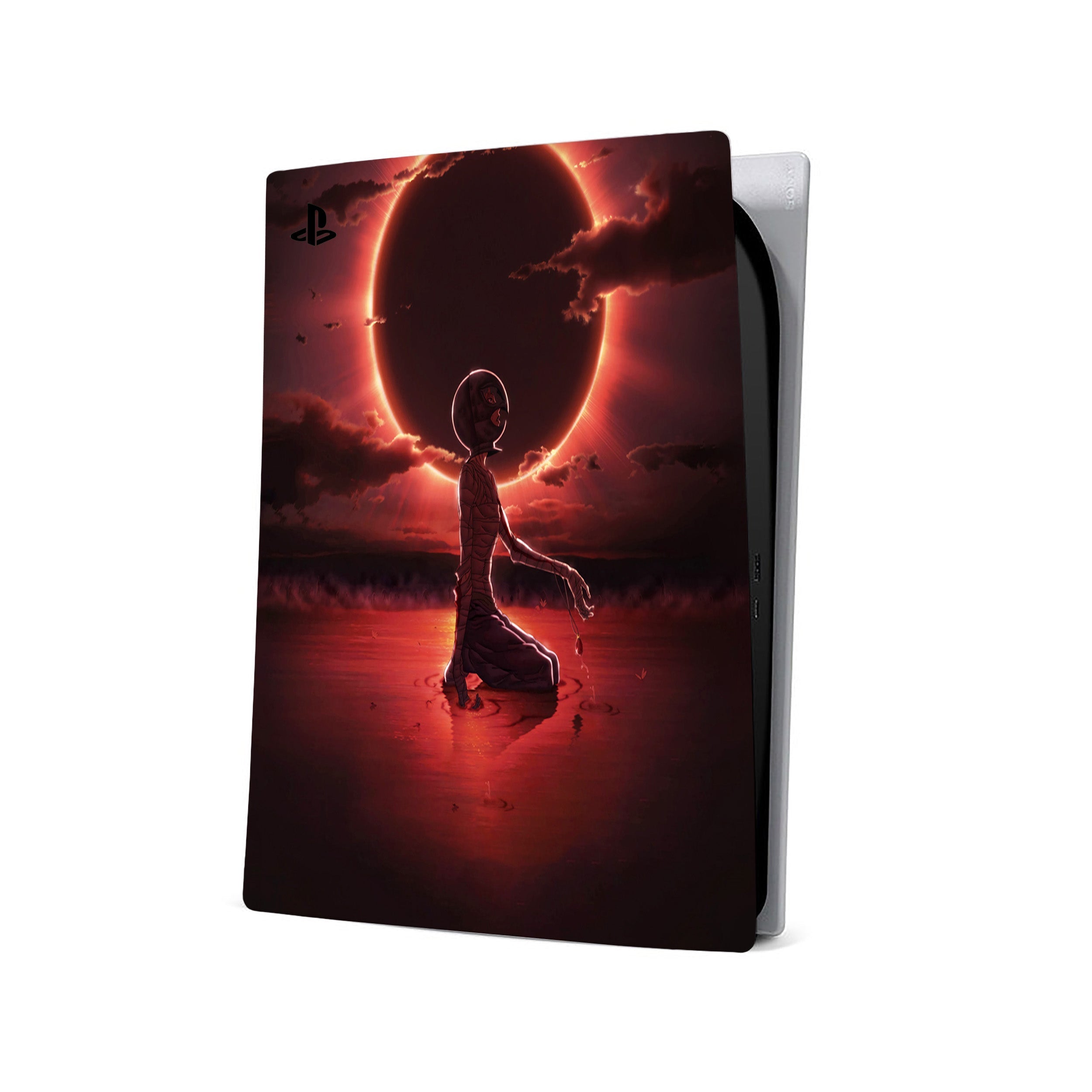 Ivory Falcon v1 PS5 Skin - Anime-inspired design