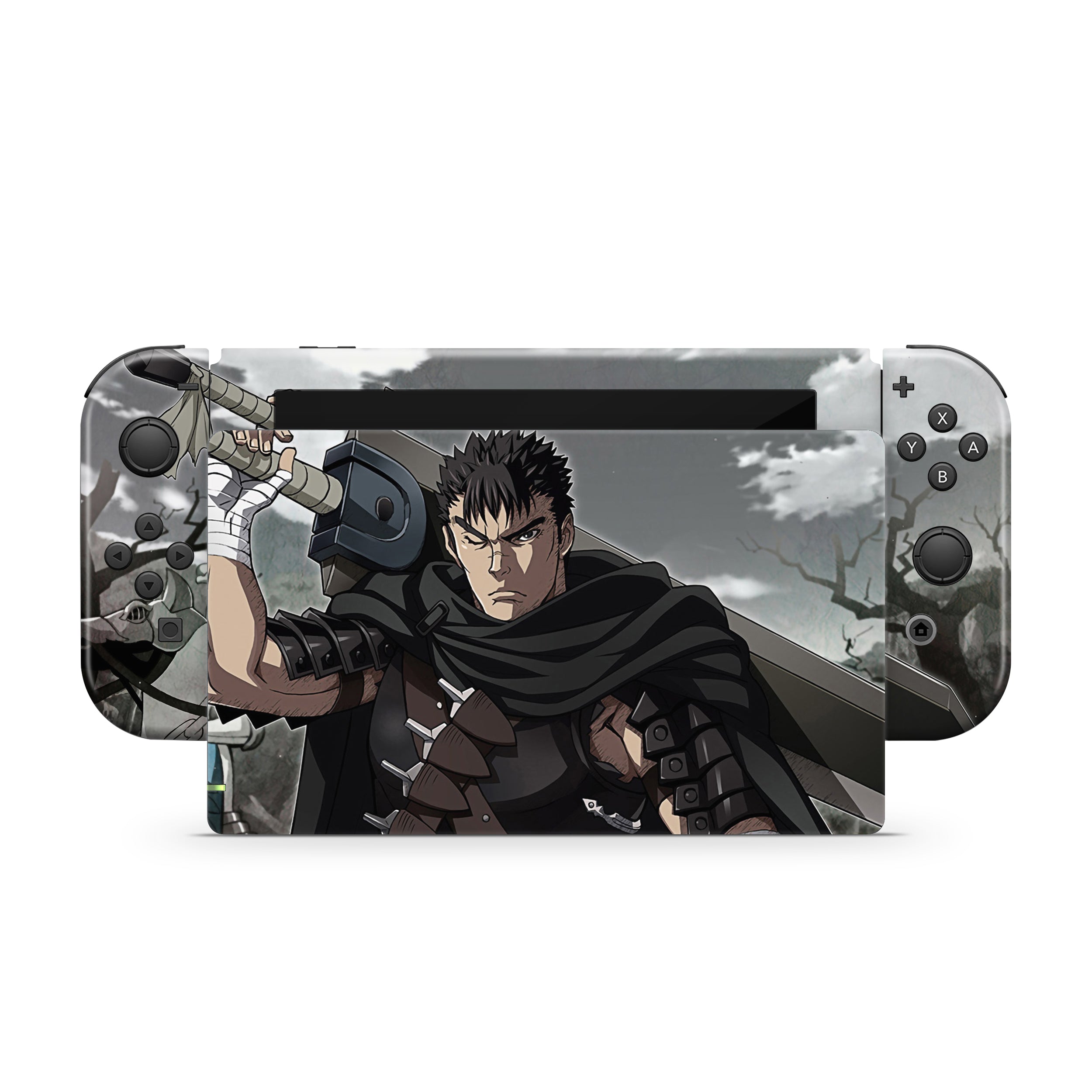 Berserker Knight v1 Nintendo Switch Skin - Anime-inspired design