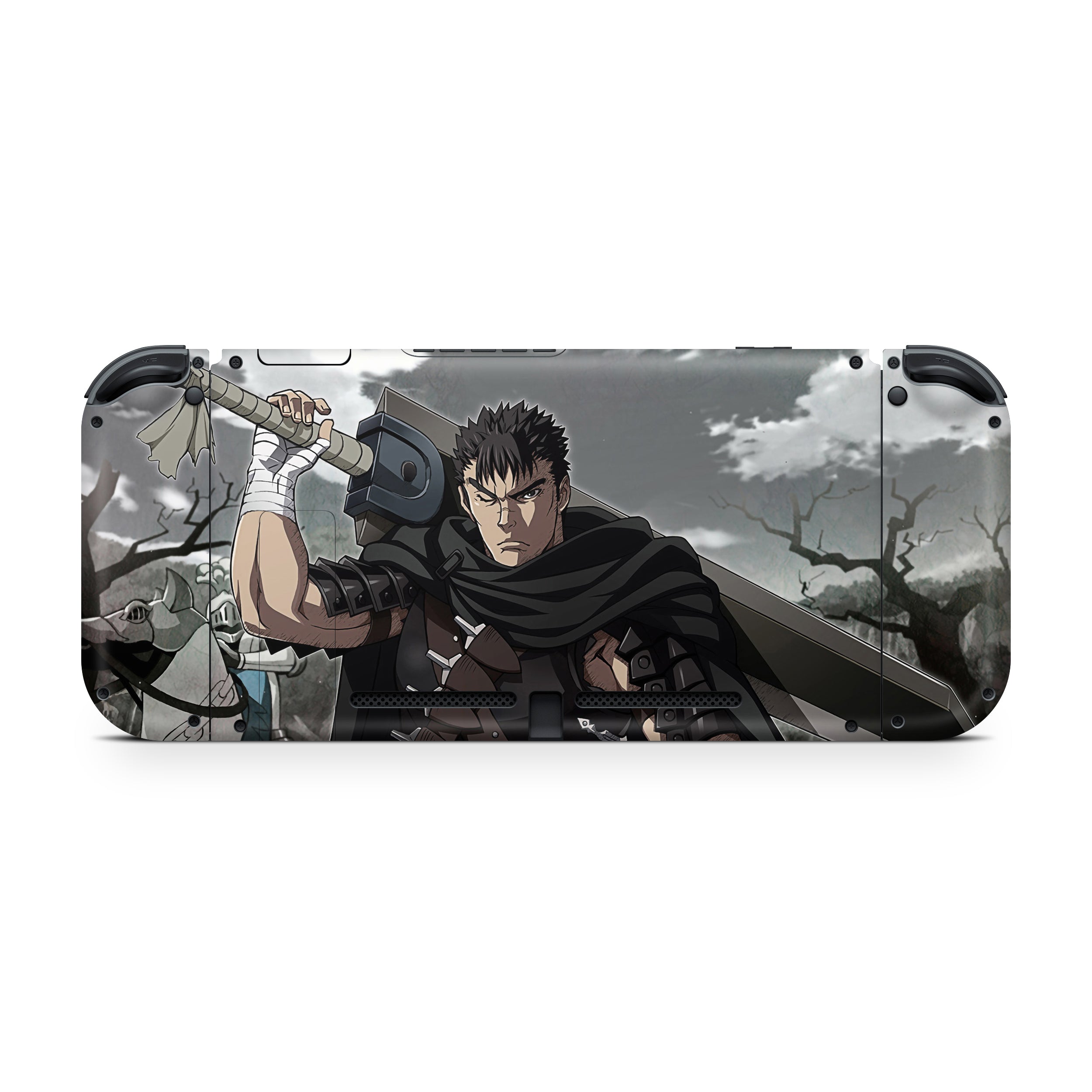 Berserker Knight v1 Nintendo Switch OLED Skin - Anime-inspired design