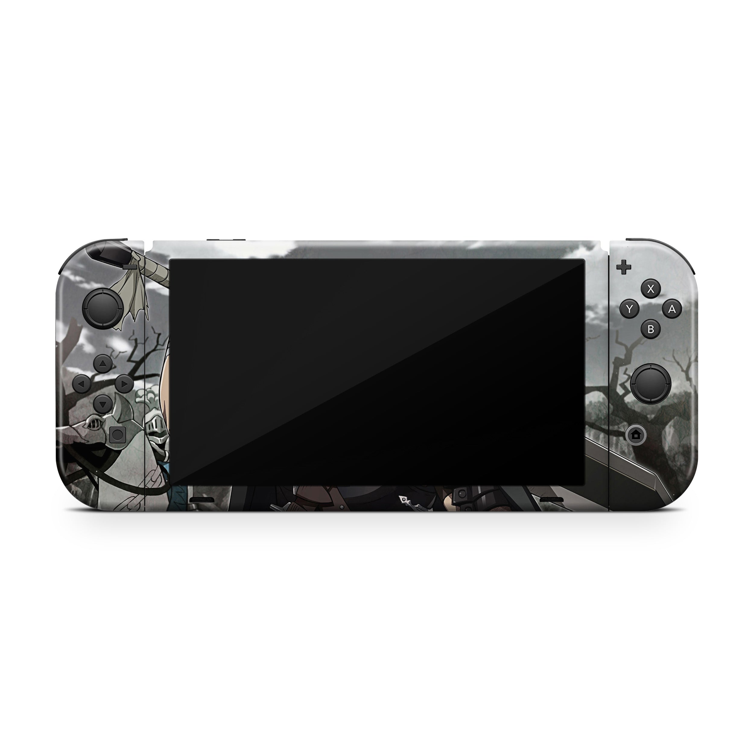 Berserker Knight v1 Nintendo Switch OLED Skin - Anime-inspired design