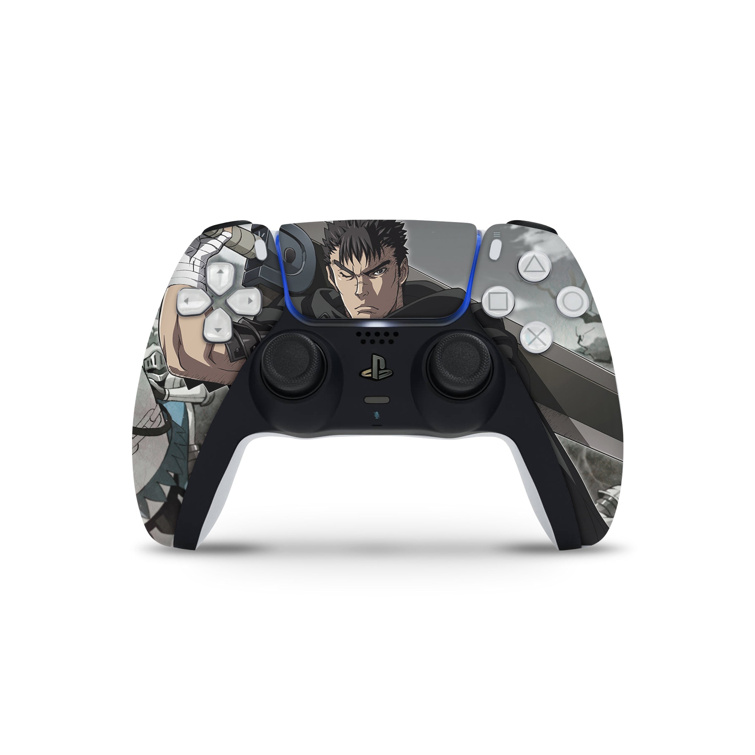 Berserker Knight v1 PS5 Controller Skin - Anime-inspired design