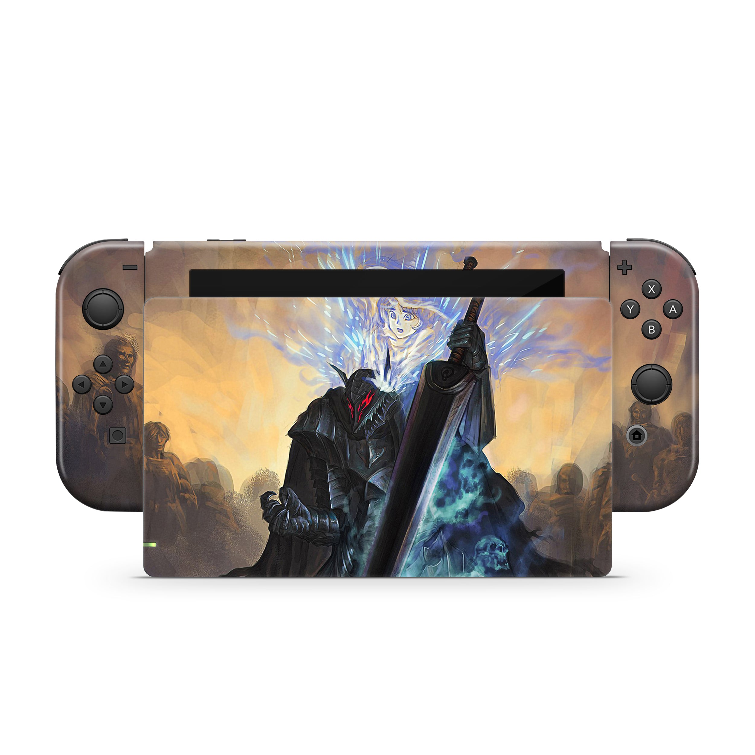 Berserker Knight v2 Nintendo Switch Skin - Anime-inspired design