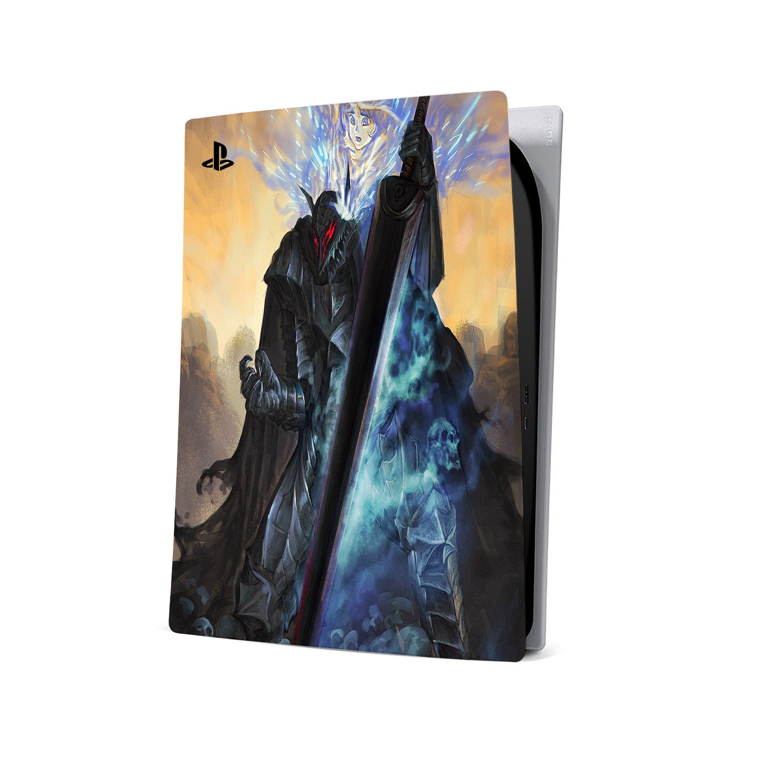 Berserker Knight v2 PS5 Skin - Anime-inspired design