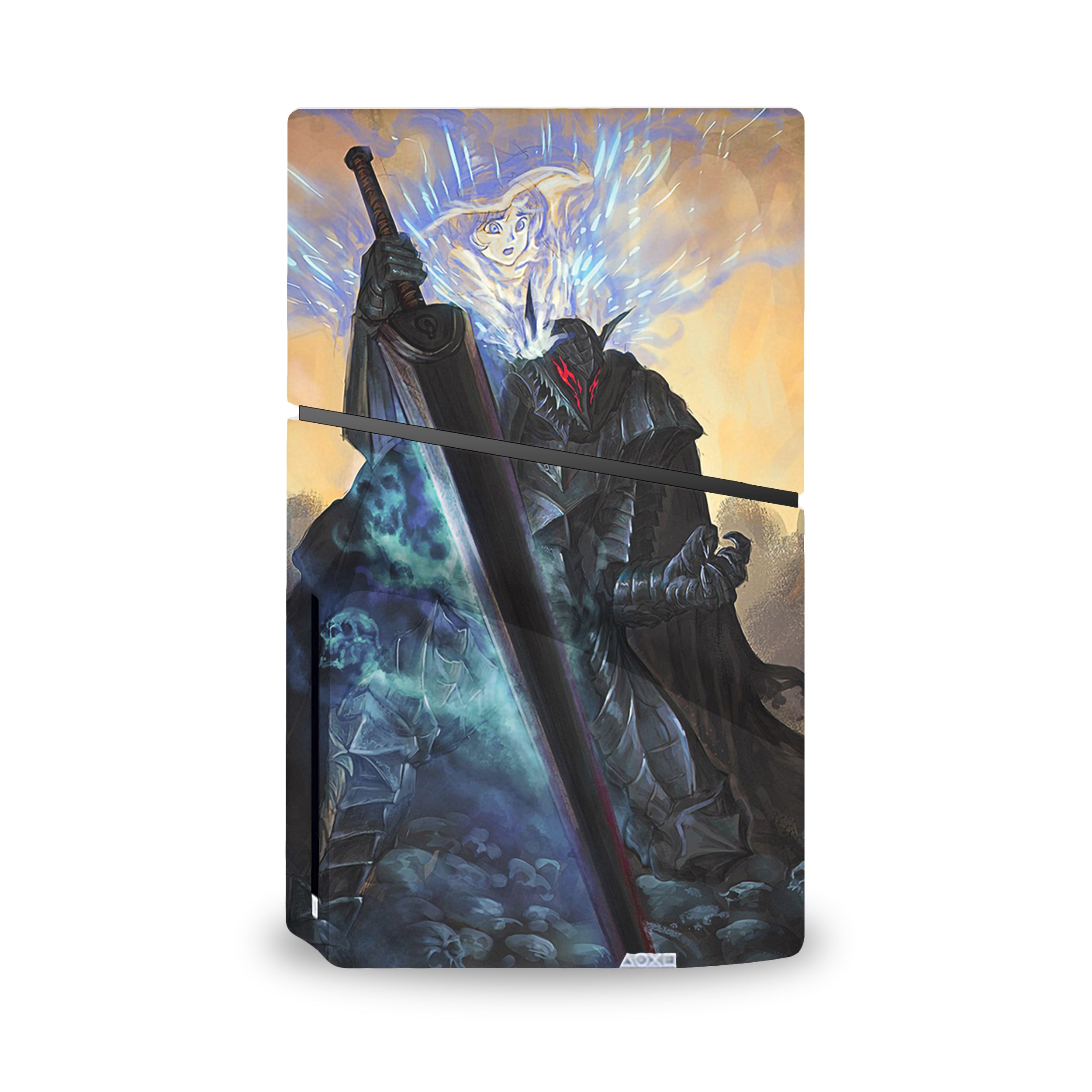 Berserker Knight v2 PS5 Slim Skin - Anime-inspired design