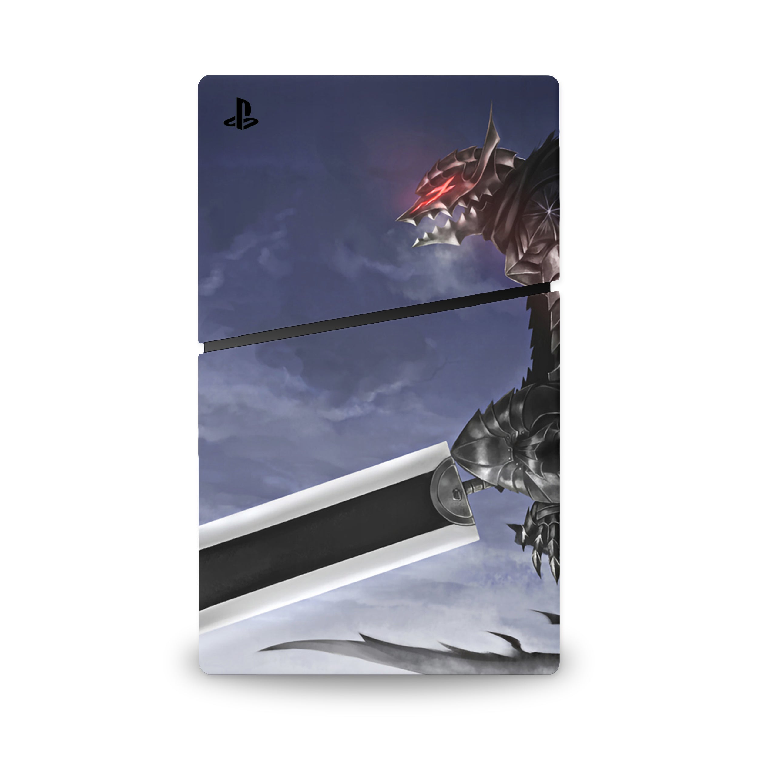 Berserker Knight v3 PS5 Slim Skin - Anime-inspired design