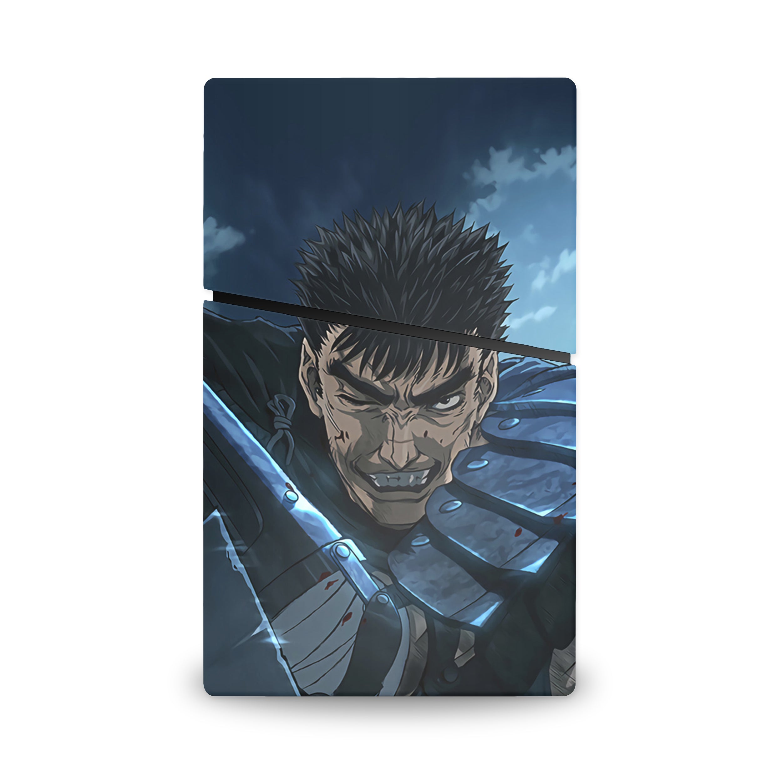 Berserker Knight v4 PS5 Slim Digital Skin - Anime-inspired design