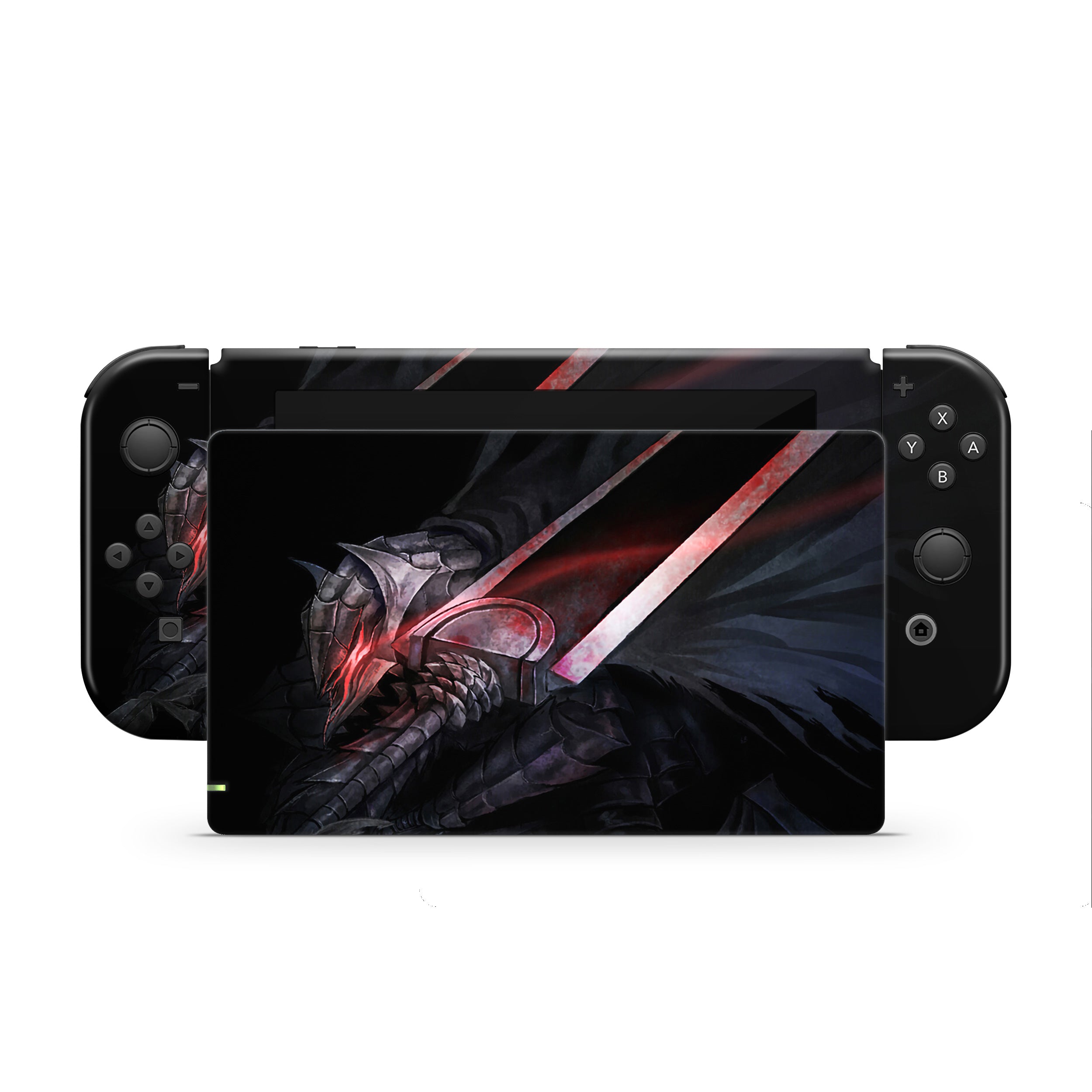 Berserker Knight v5 Nintendo Switch Skin - Anime-inspired design