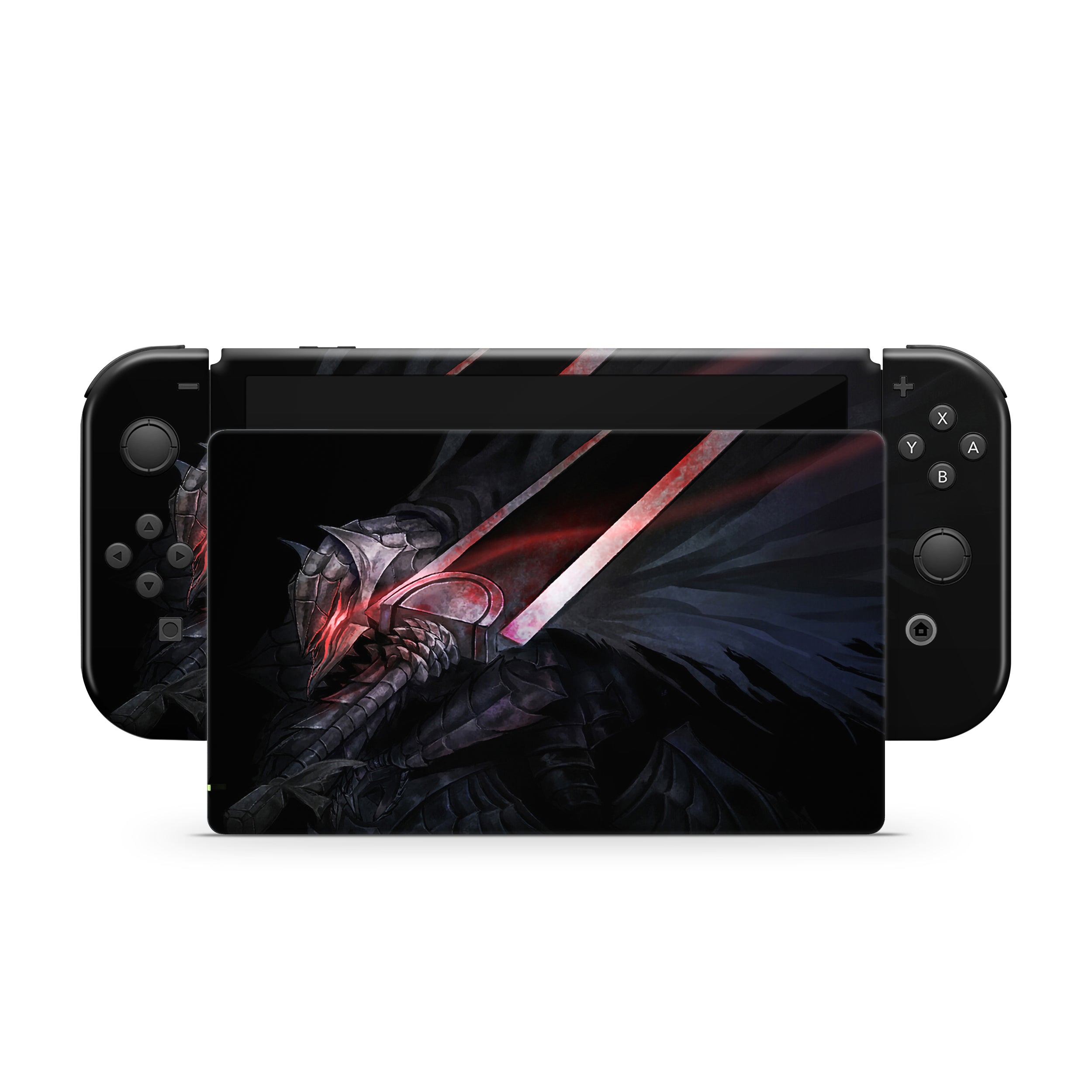 Berserker Knight v5 Nintendo Switch OLED Skin - Anime-inspired design