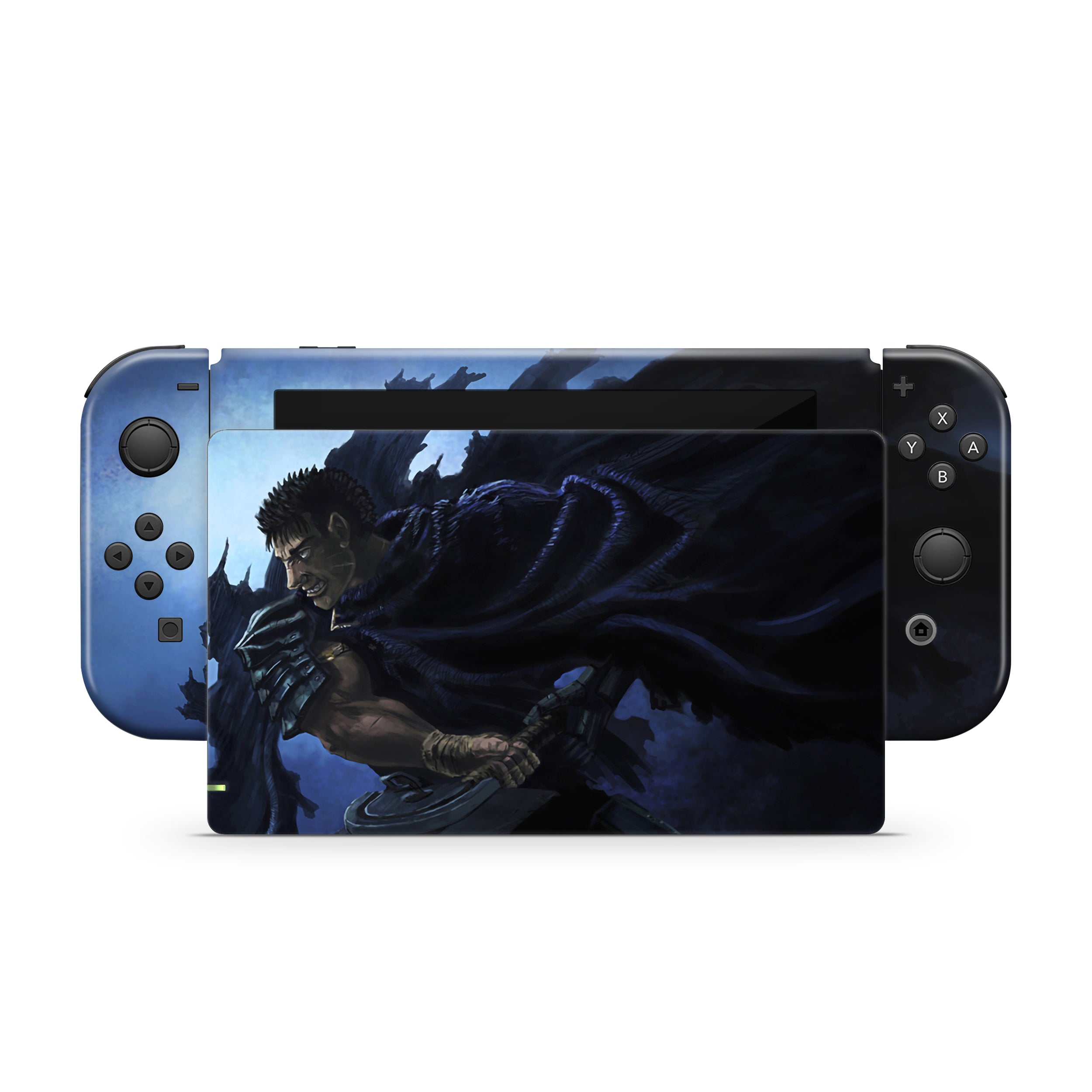 Berserker Knight v6 Nintendo Switch Skin - Anime-inspired design