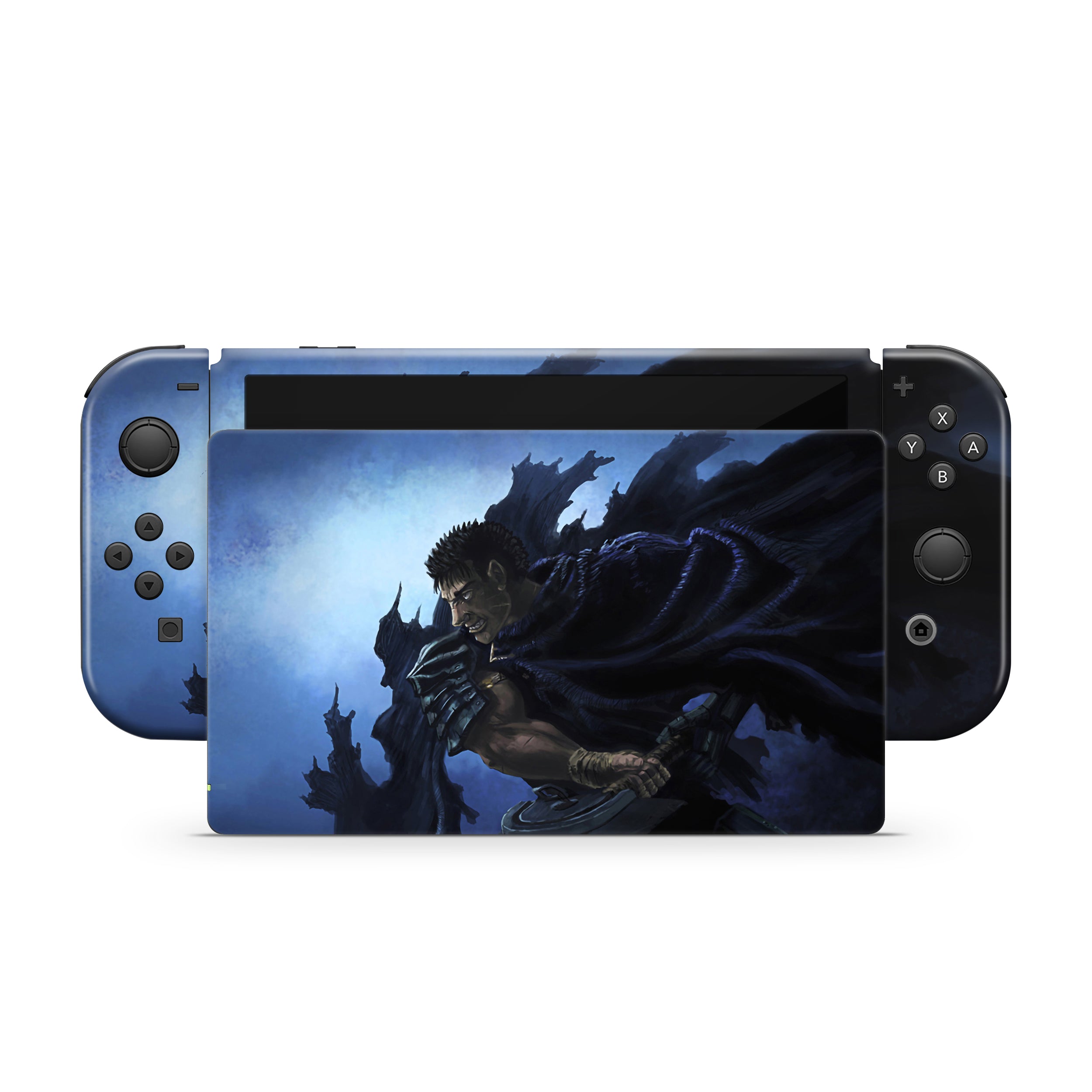 Berserker Knight v6 Nintendo Switch OLED Skin - Anime-inspired design
