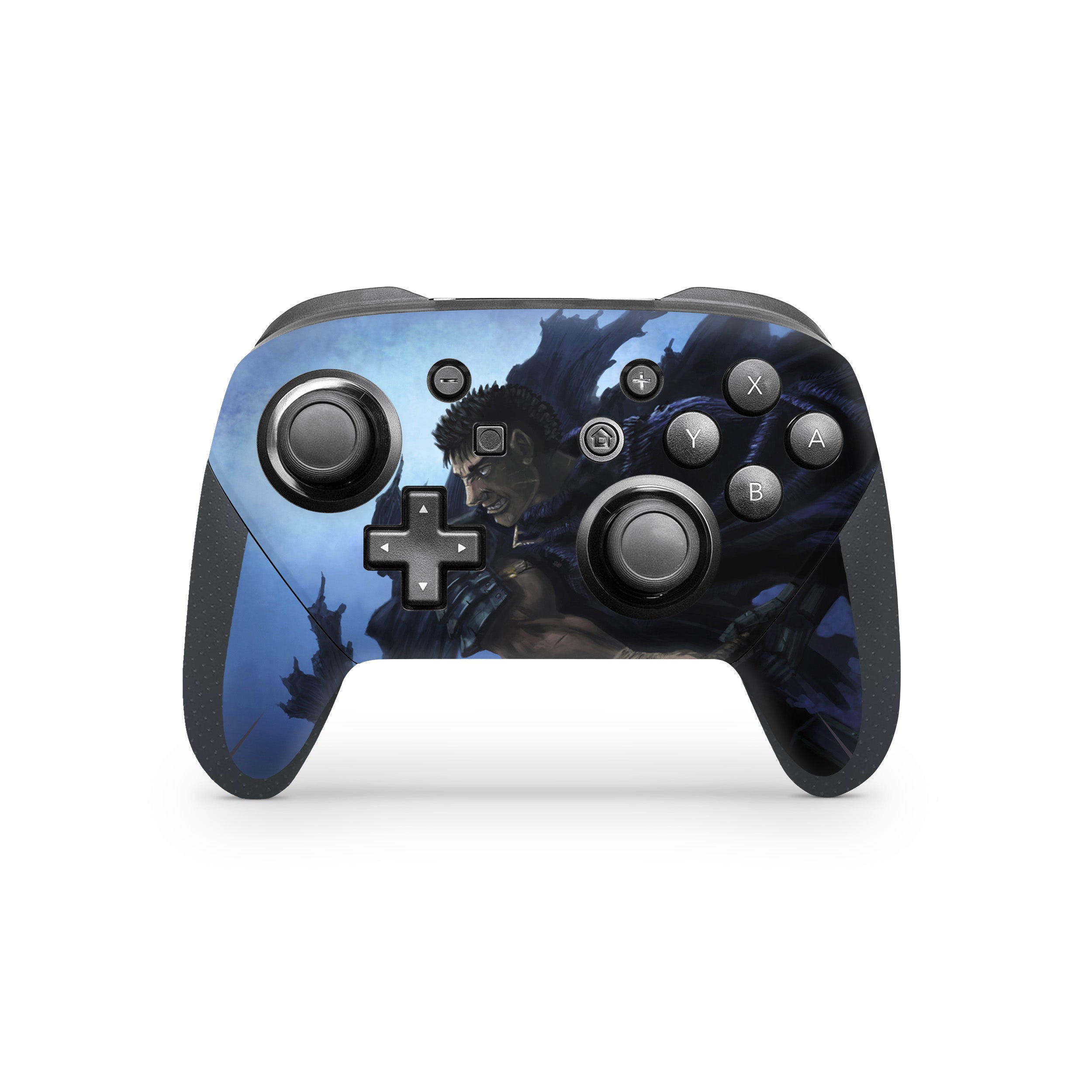 Berserker Knight v6 Nintendo Switch Pro Controller Skin - Anime-inspired design