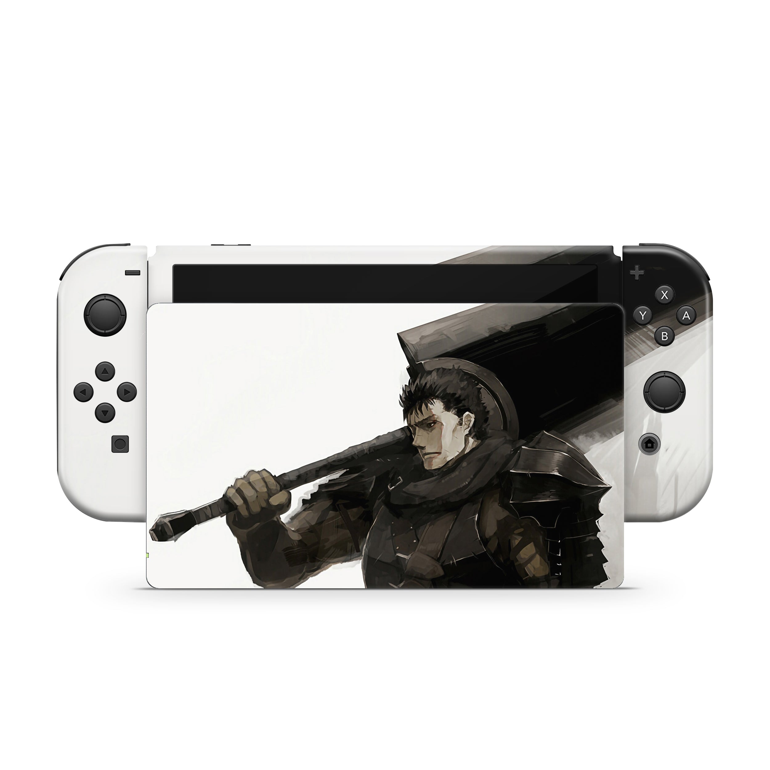 Berserker Knight v7 Nintendo Switch OLED Skin - Anime-inspired design