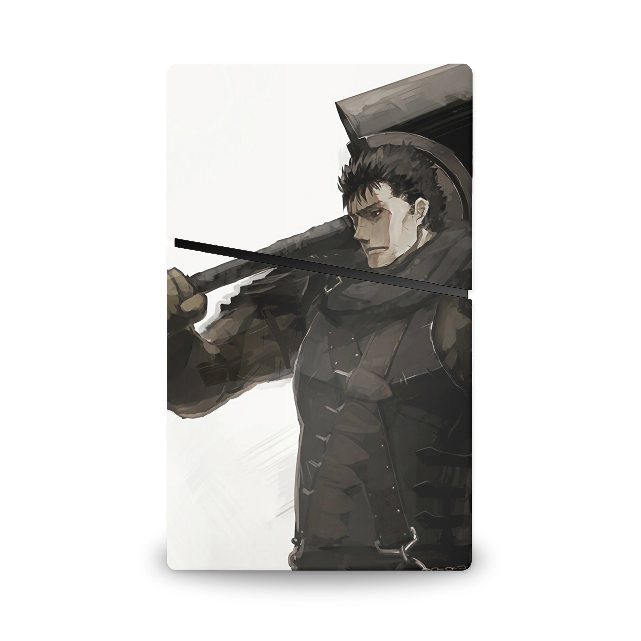 Berserker Knight v7 PS5 Slim Digital Skin - Anime-inspired design