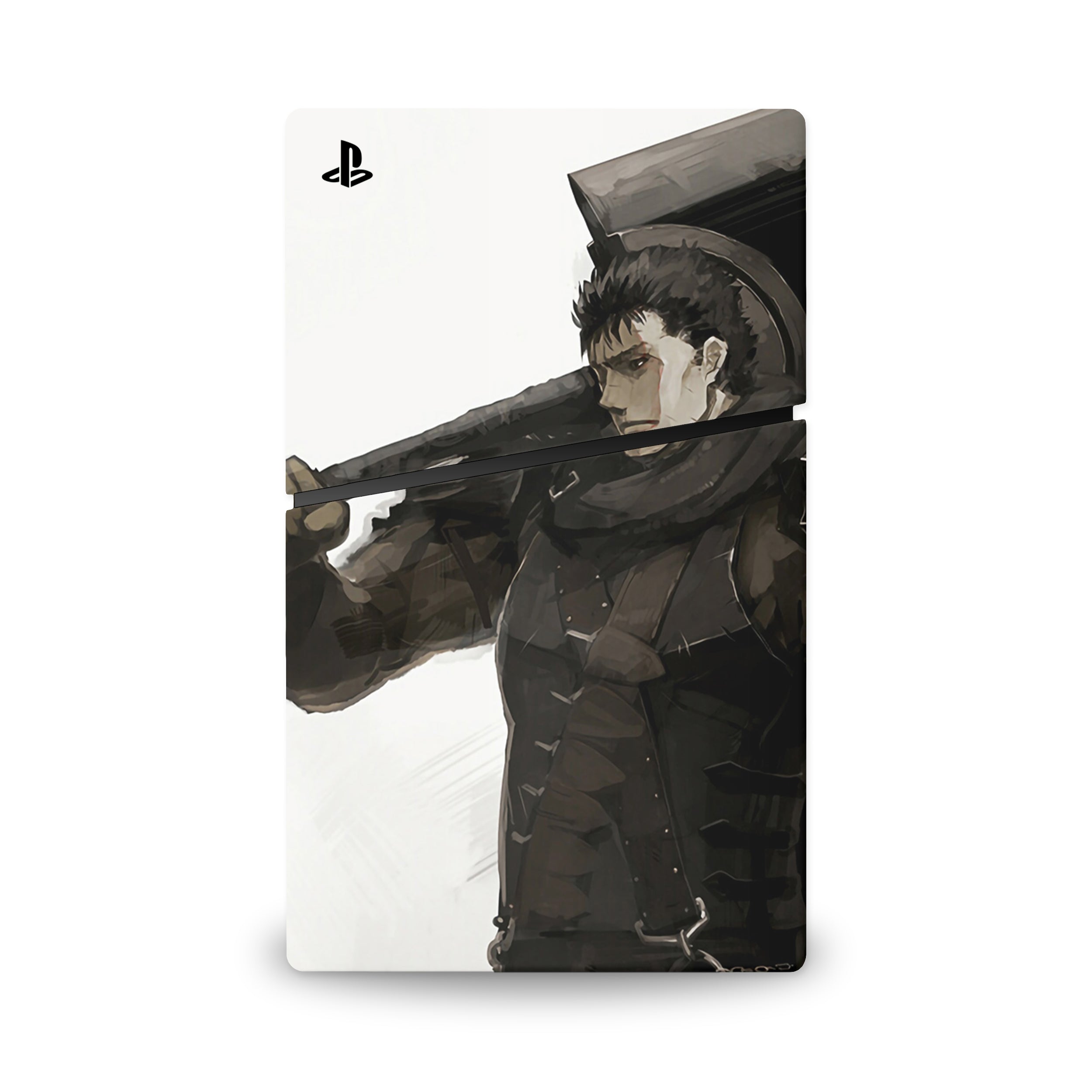 Berserker Knight v7 PS5 Slim Digital Skin - Anime-inspired design