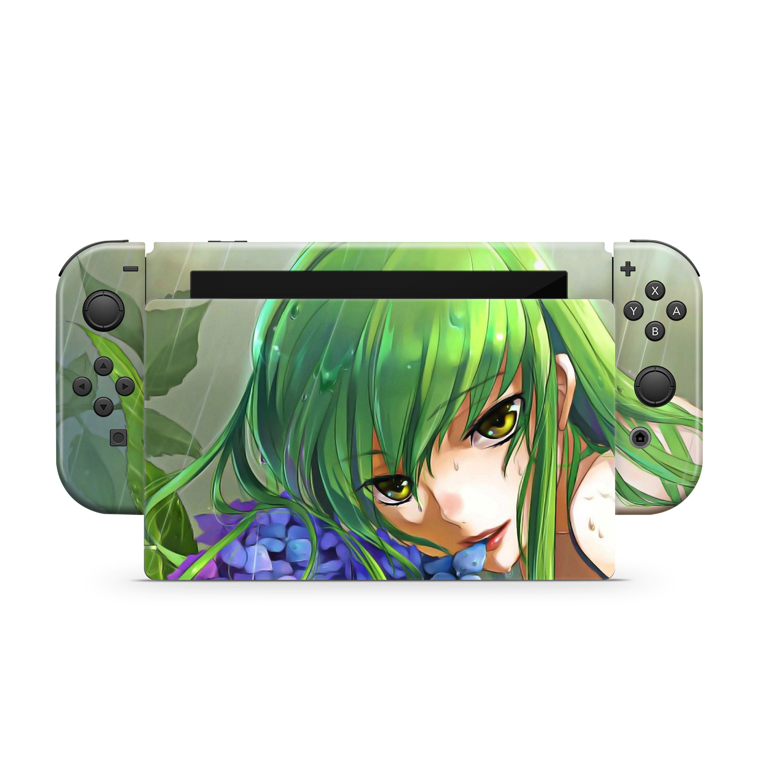 Code Cipher v1 Nintendo Switch Skin - Anime-inspired design