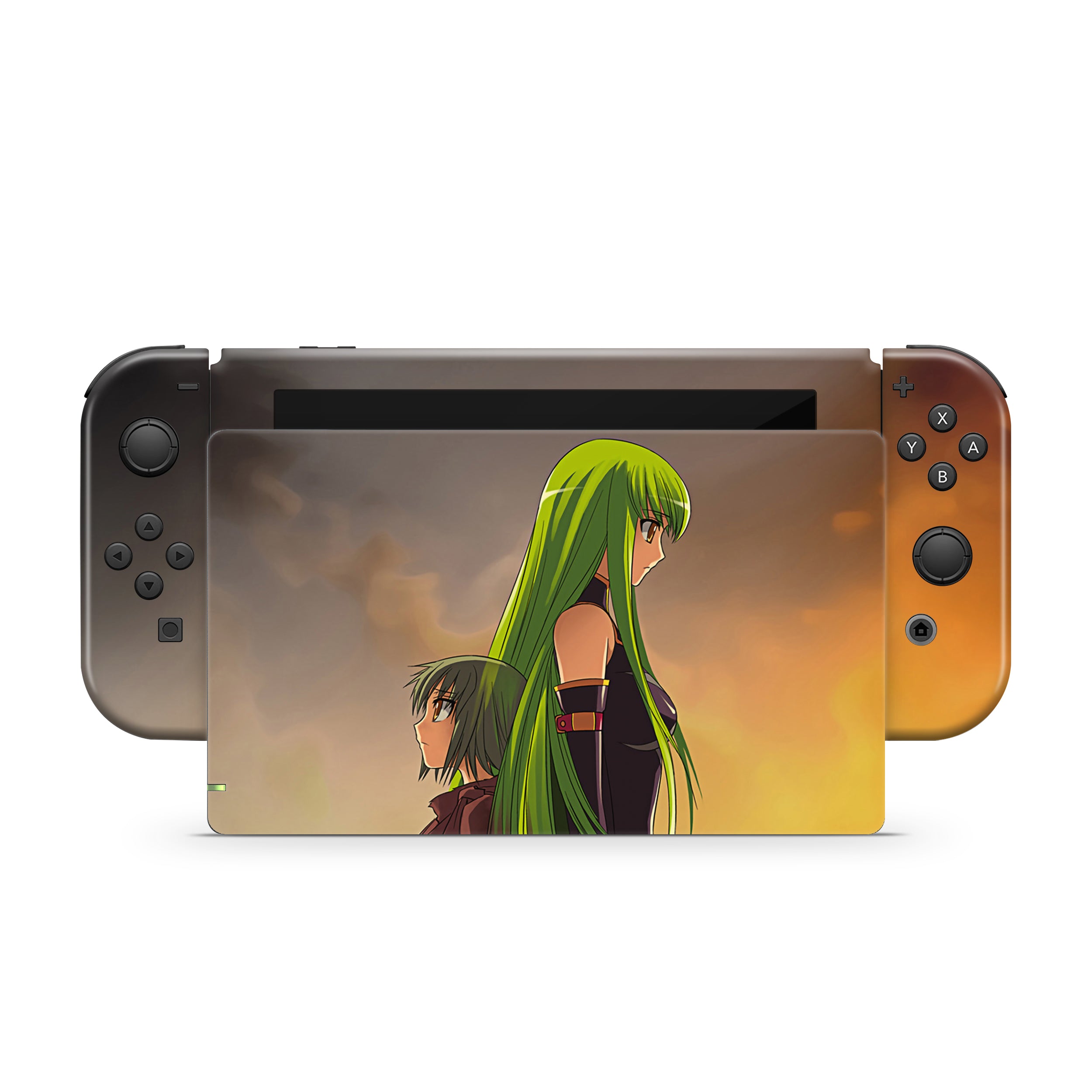 Code Cipher v2 Nintendo Switch Skin - Anime-inspired design