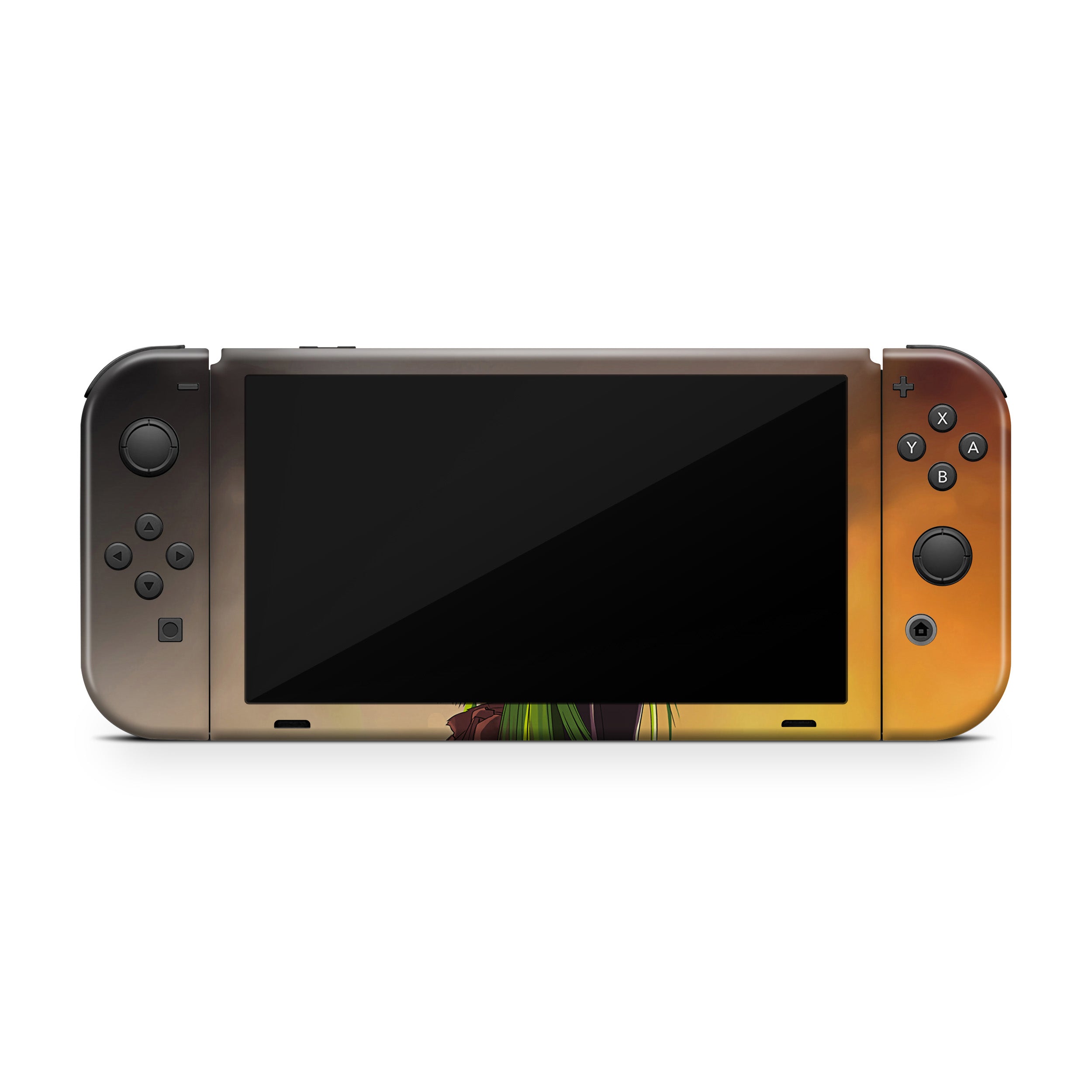 Code Cipher v2 Nintendo Switch OLED Skin - Anime-inspired design