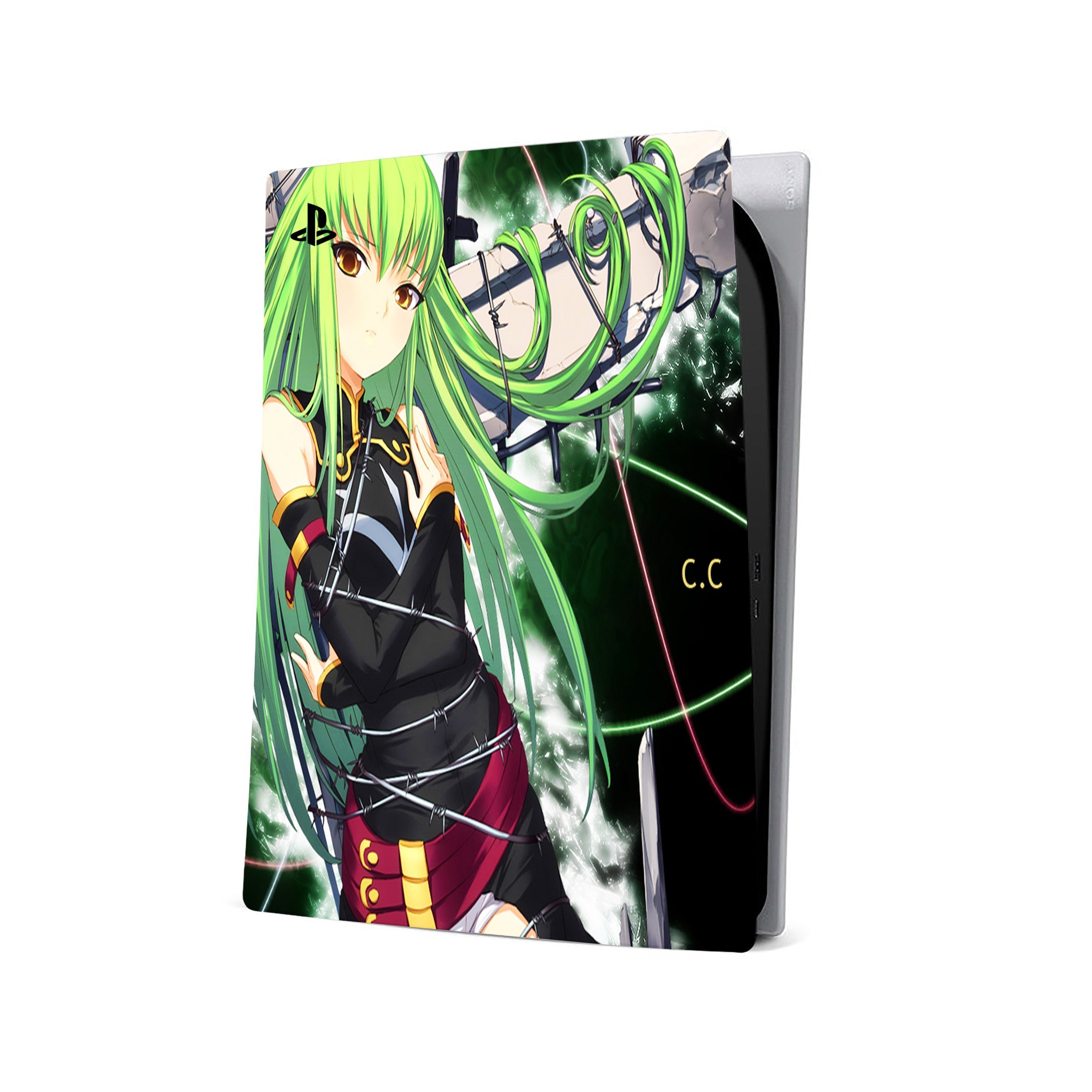 Code Cipher v3 PS5 Skin - Anime-inspired design