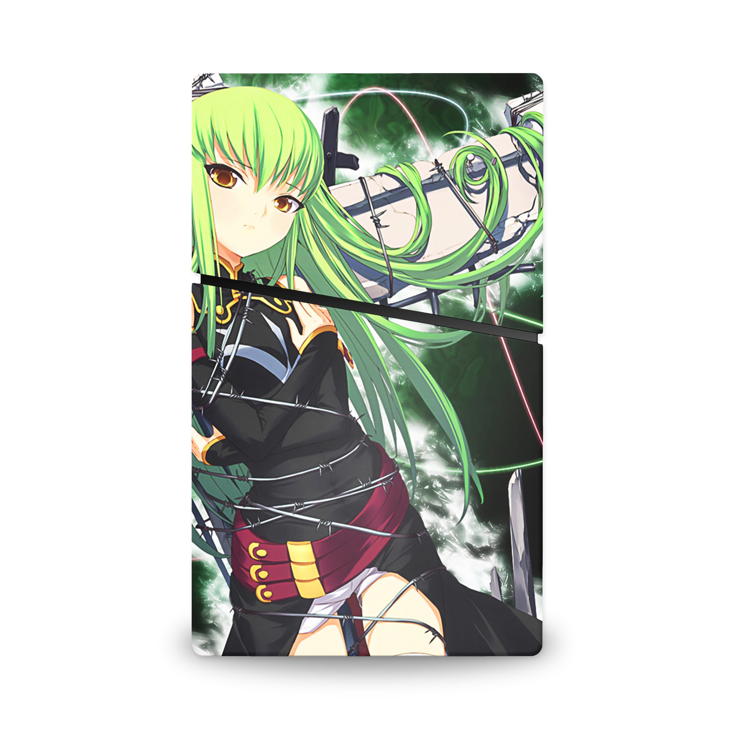 Code Cipher v3 PS5 Slim Digital Skin - Anime-inspired design