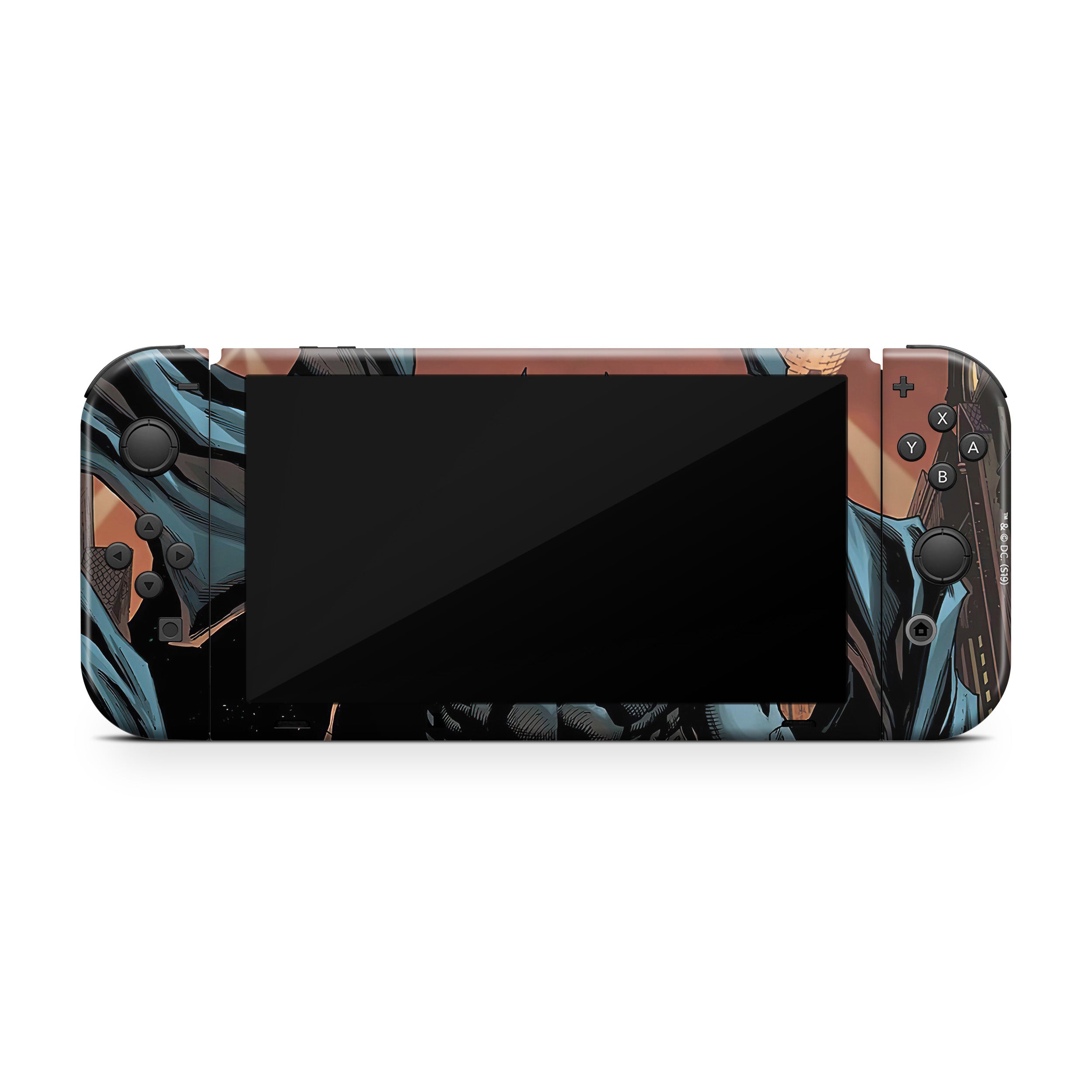 Gothic Knight v9 Nintendo Switch OLED Skin - Comics-inspired design