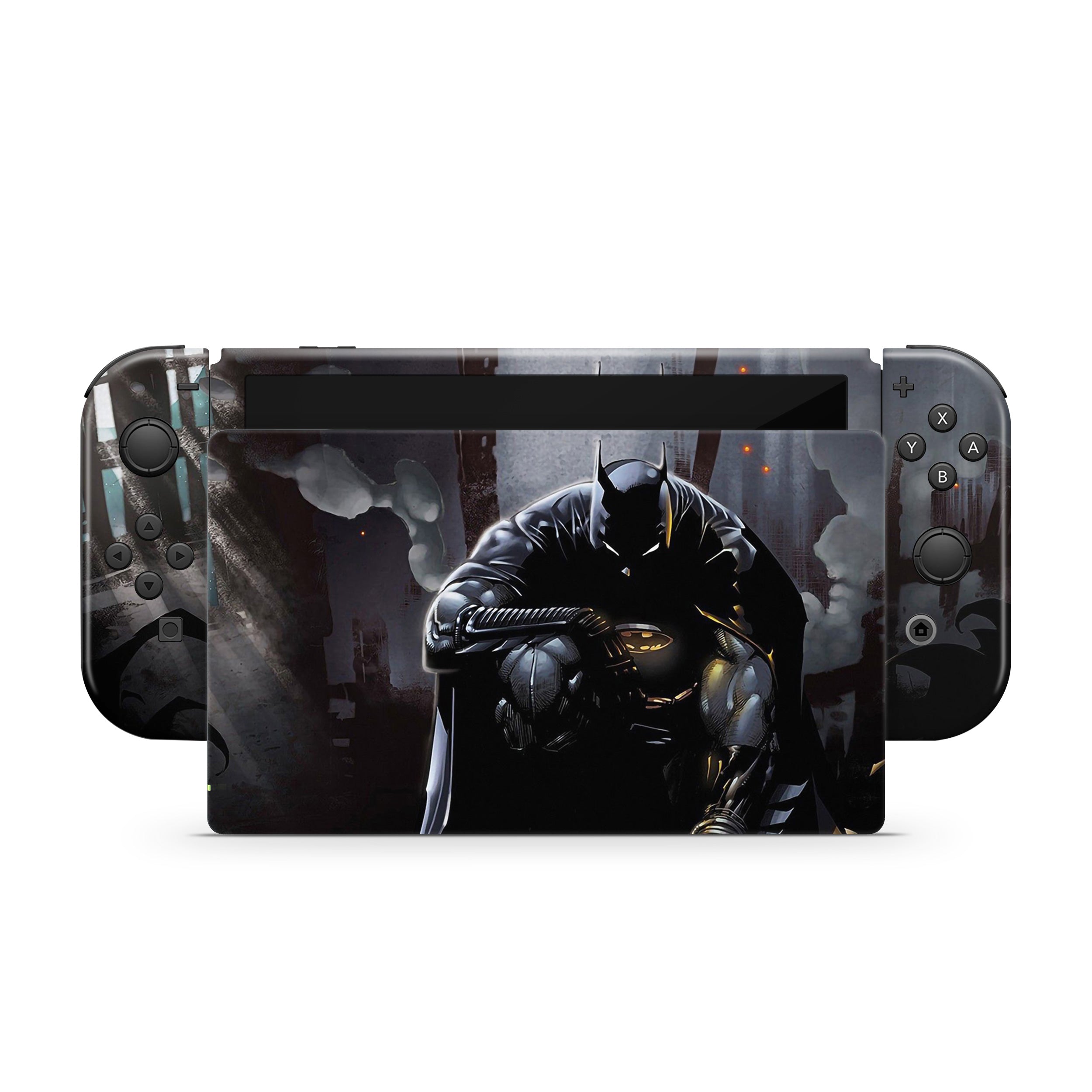 Gothic Knight v10 Nintendo Switch OLED Skin - Comics-inspired design