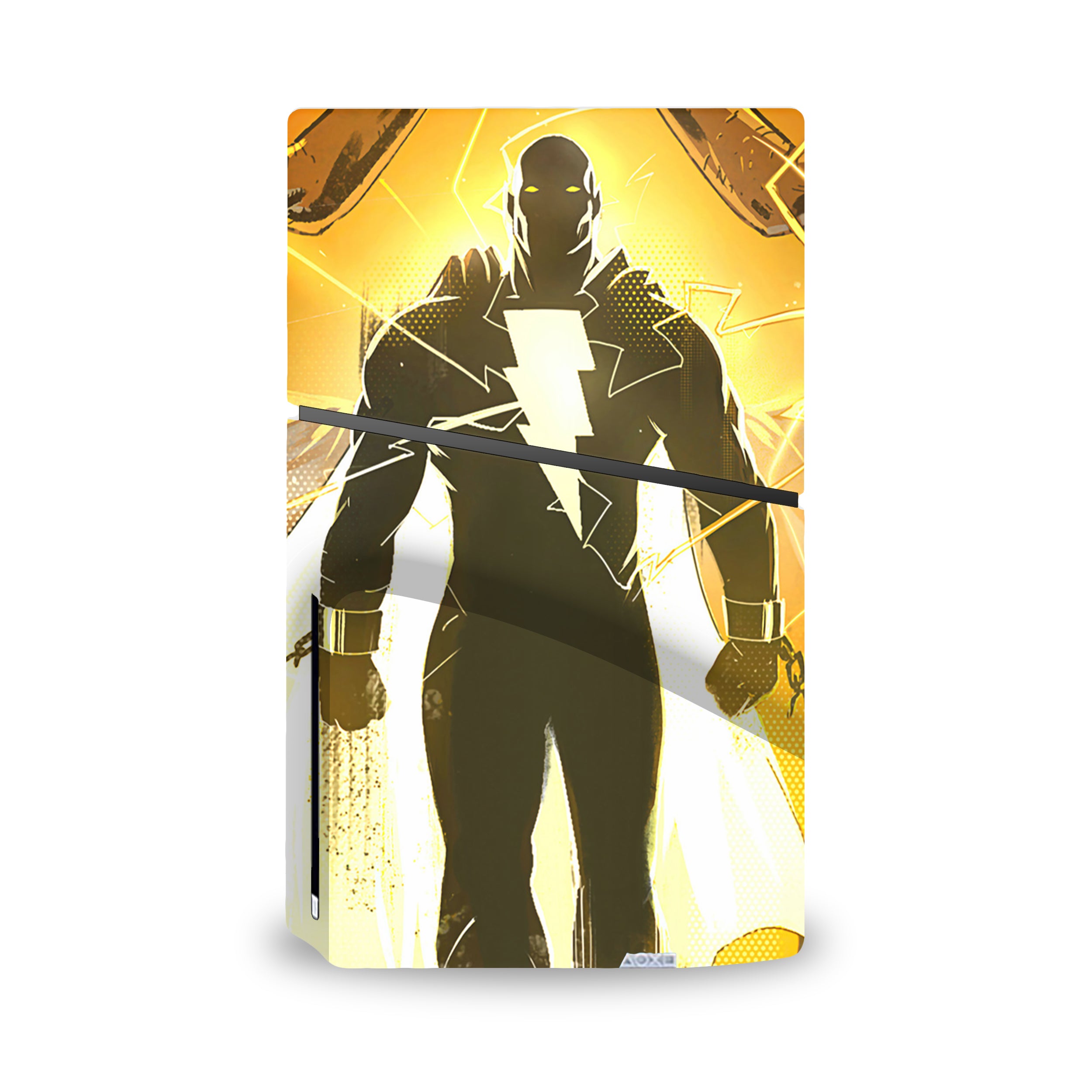 Thunder Tyrant v1 PS5 Slim Skin - Comics-inspired design