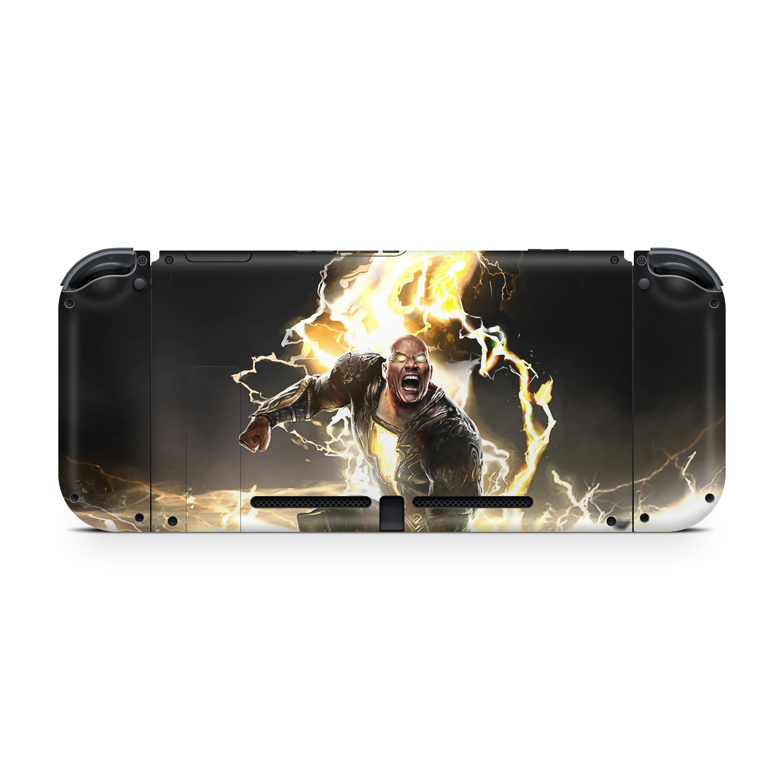 Thunder Tyrant v3 Nintendo Switch OLED Skin - Comics-inspired design