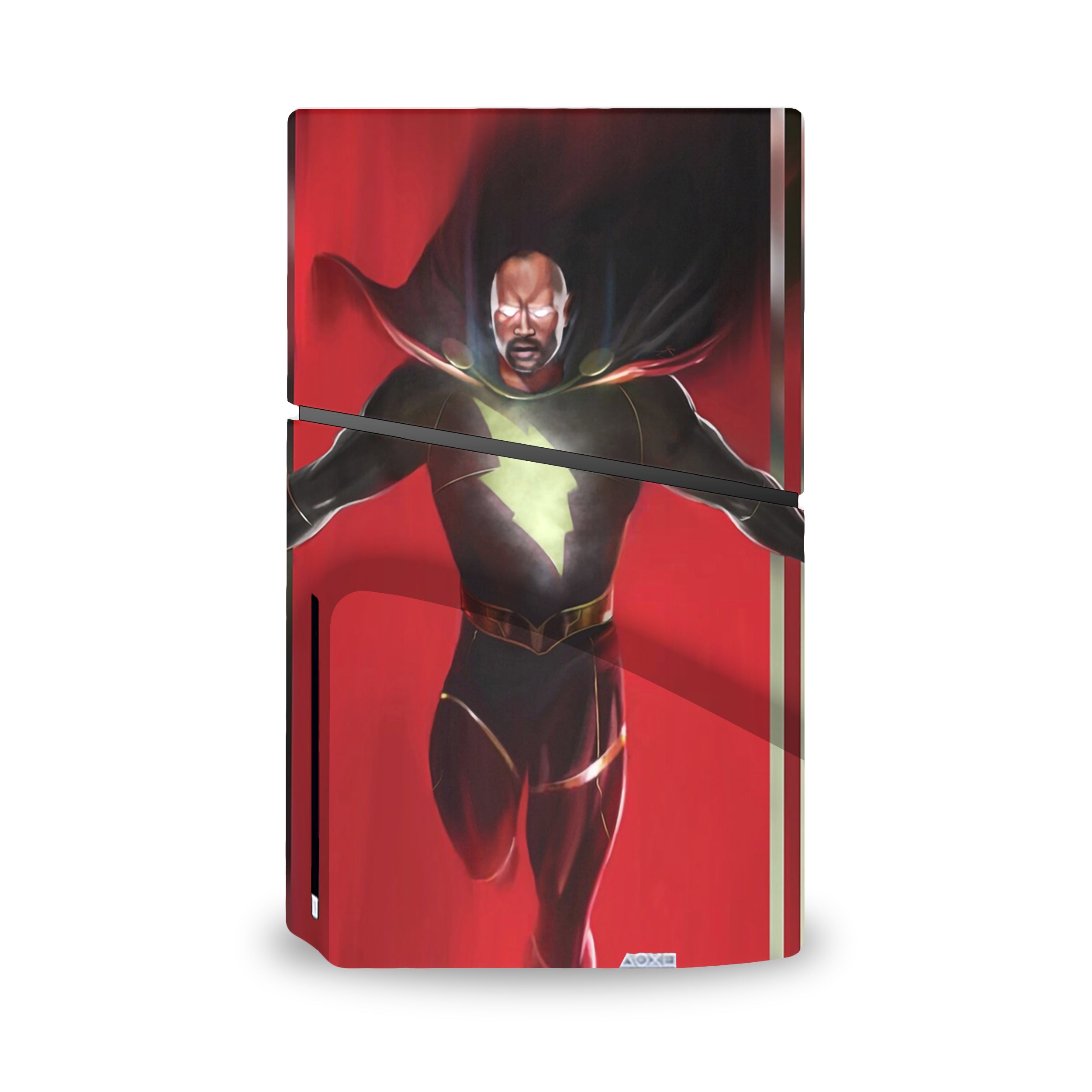 Thunder Tyrant v4 PS5 Slim Skin - Comics-inspired design