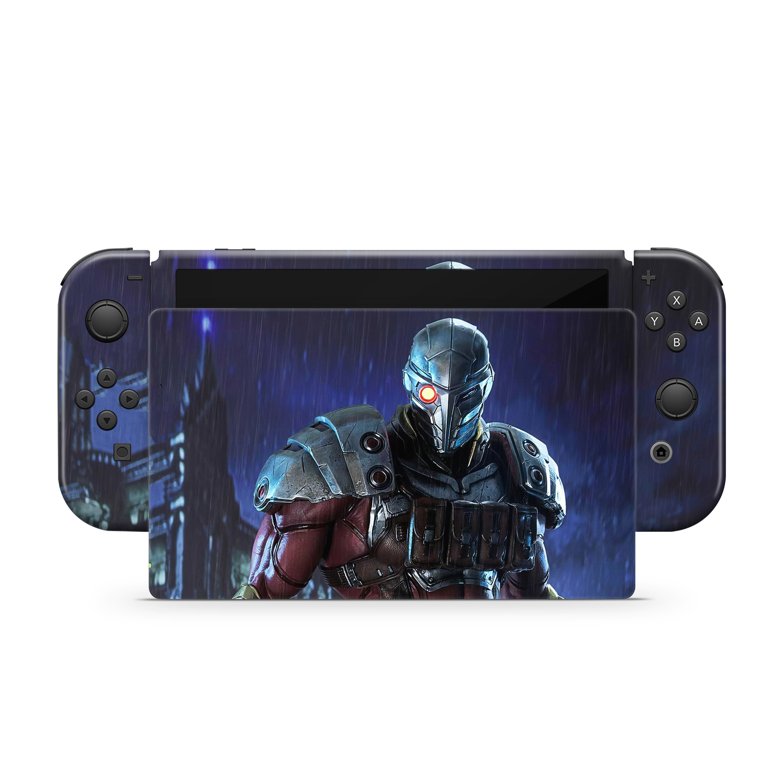 Tactical Assassin v4 Nintendo Switch OLED Skin - Comics-inspired design