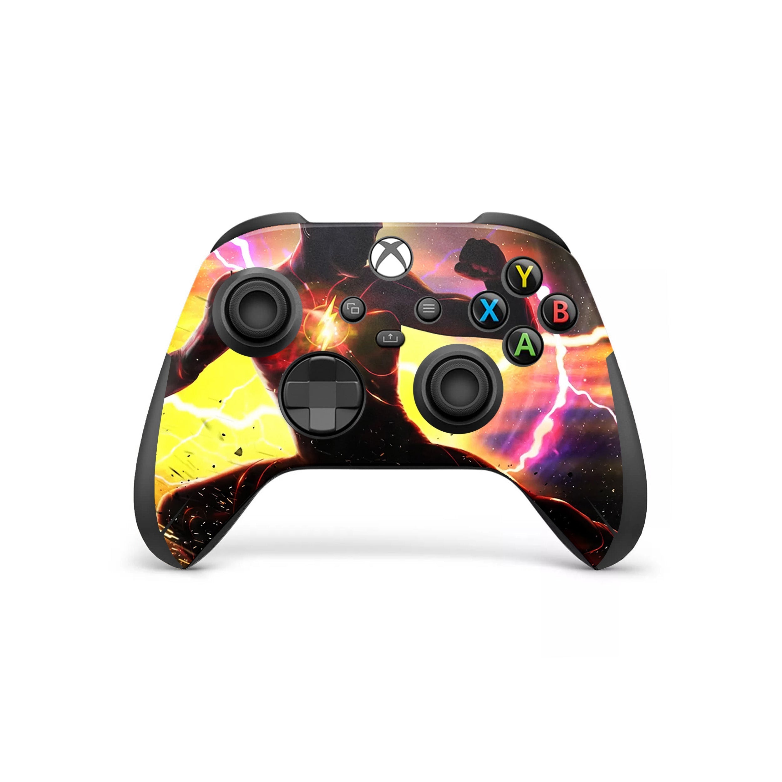 Red Velocity v6 Xbox Series Controller Skin - Comics-inspired design