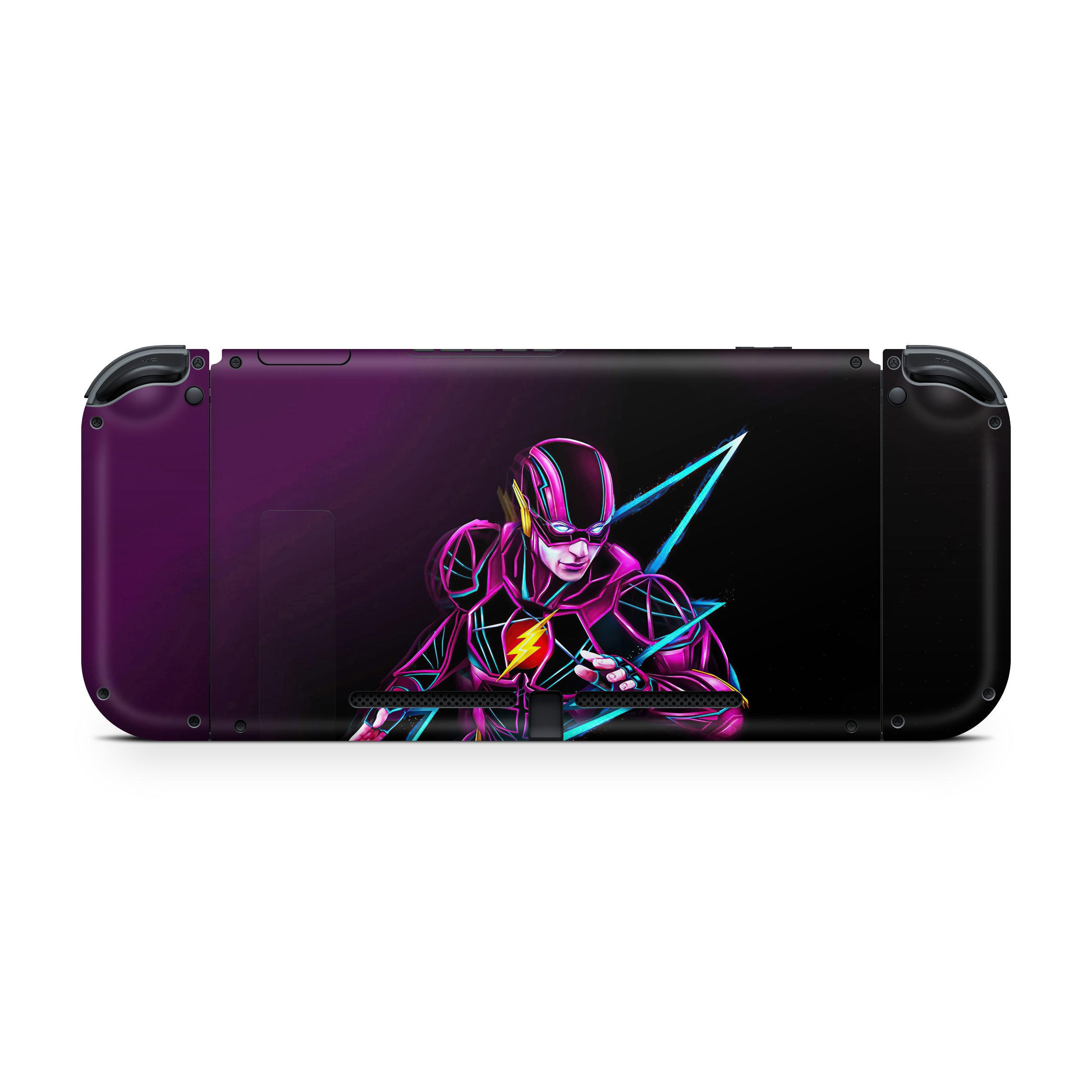 Red Velocity v7 Nintendo Switch Skin - Comics-inspired design