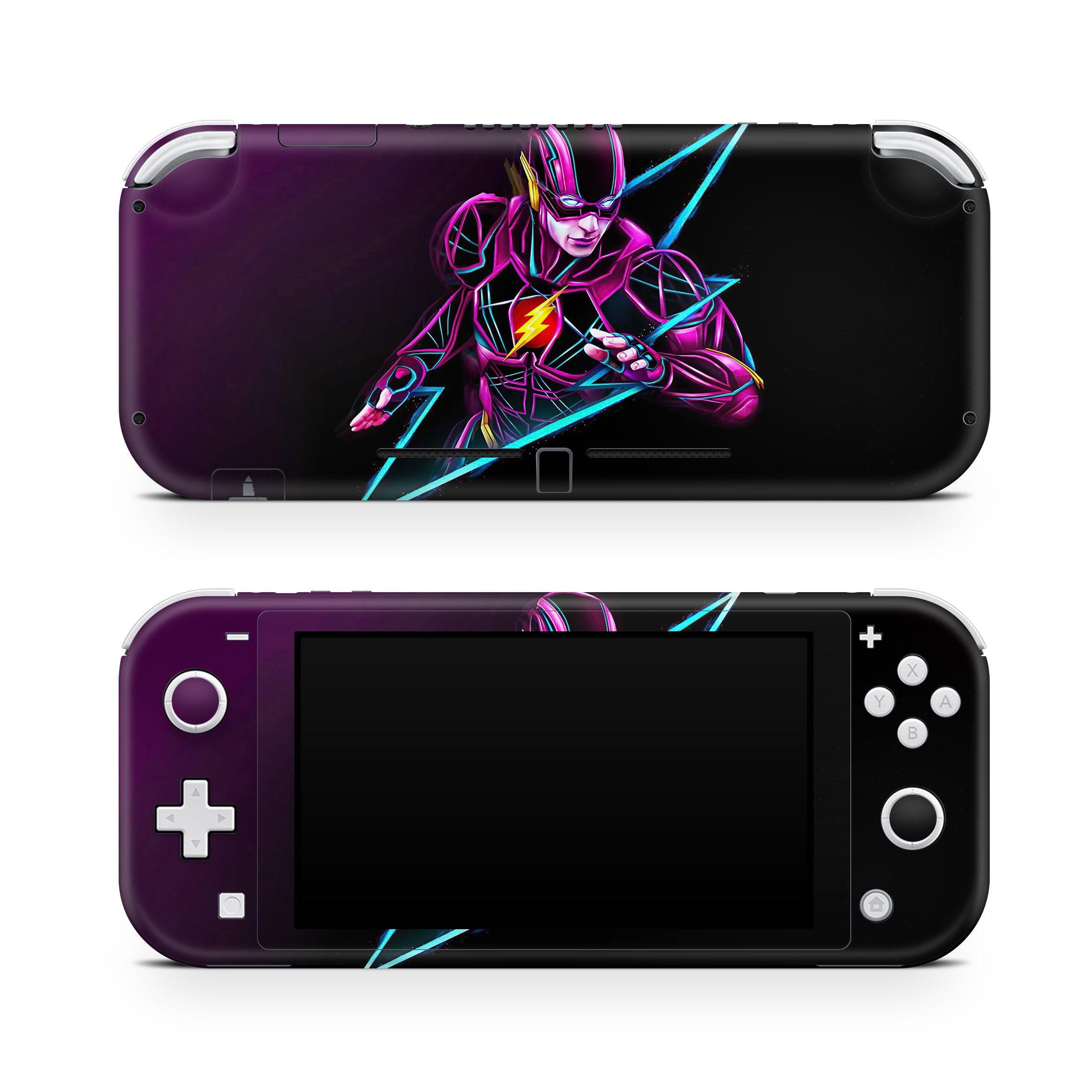 Red Velocity v7 Nintendo Switch Lite Skin - Comics-inspired design