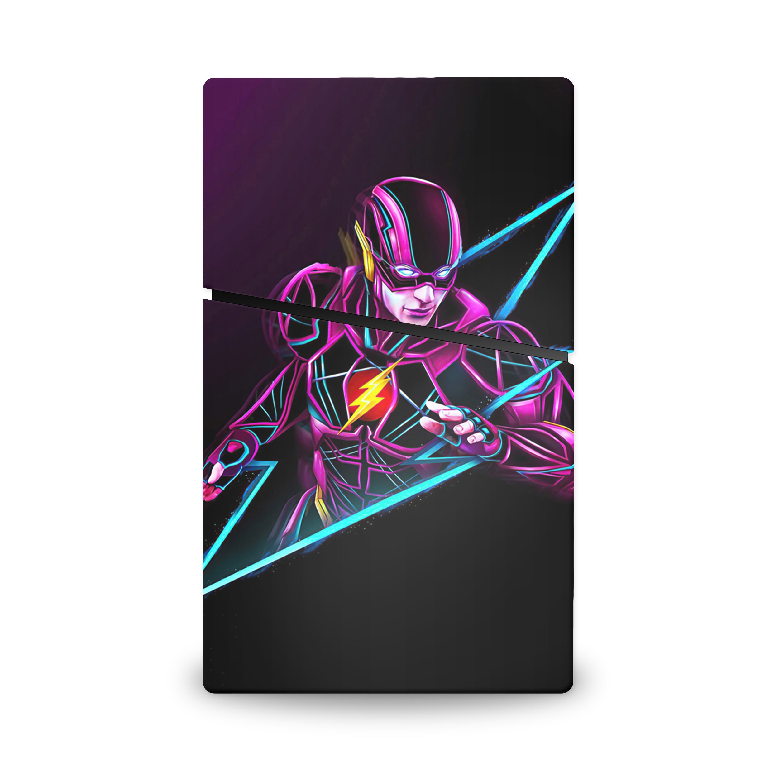 Red Velocity v7 PS5 Slim Digital Skin - Comics-inspired design