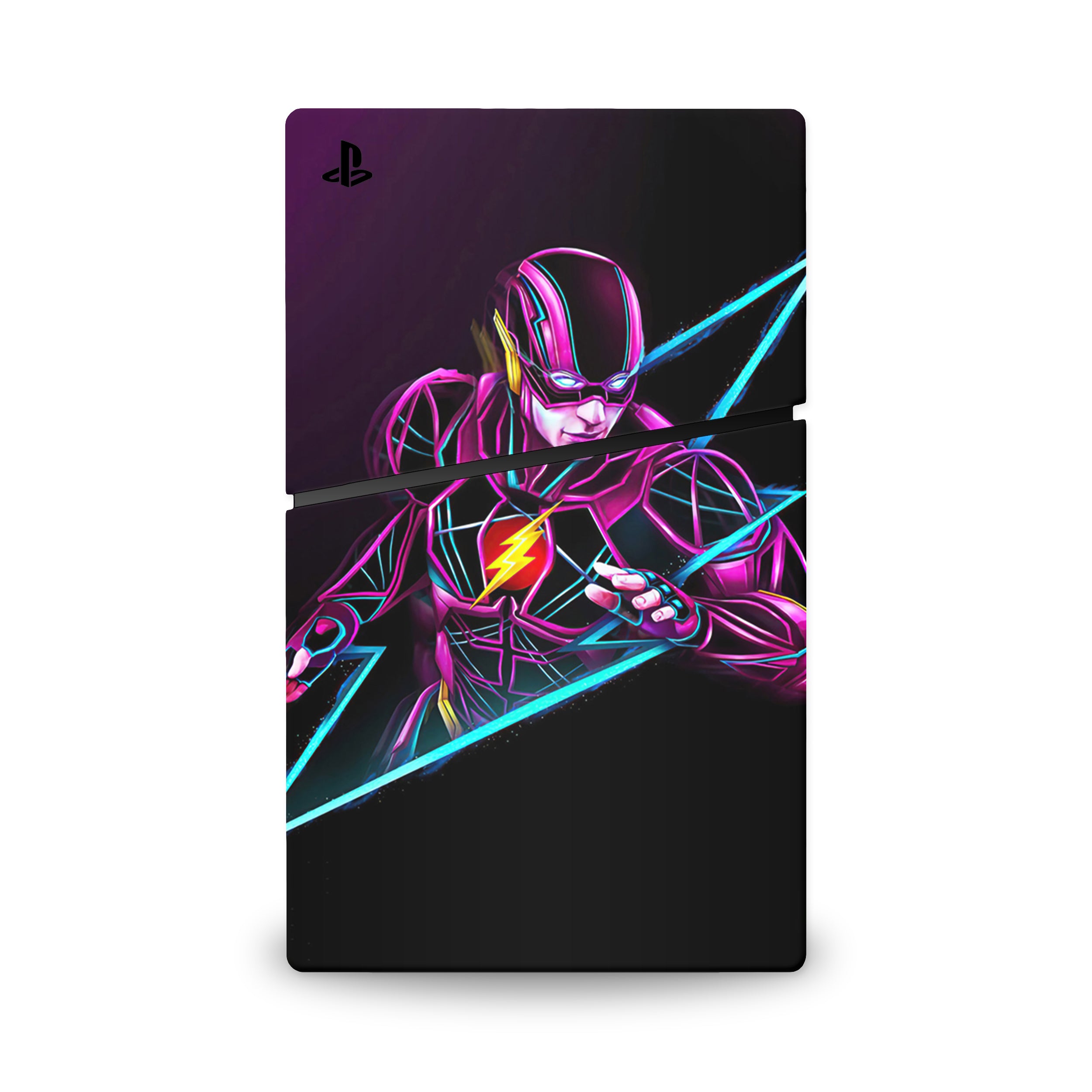 Red Velocity v7 PS5 Slim Skin - Comics-inspired design